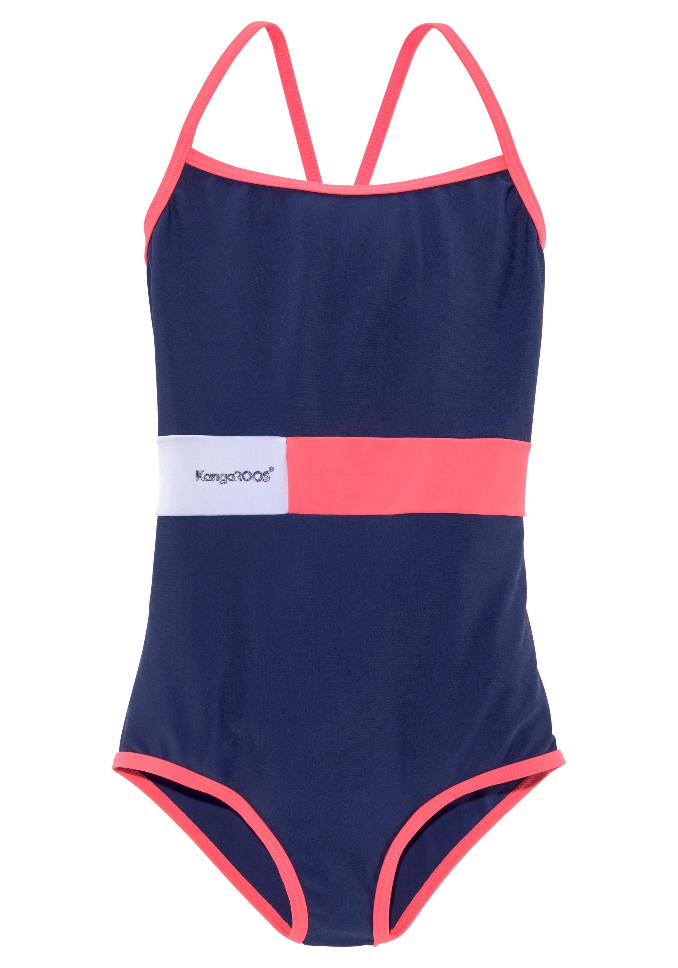 KangaROOS Badeanzug, (1 St.), im bestellen jetzt Colorblocking-Look