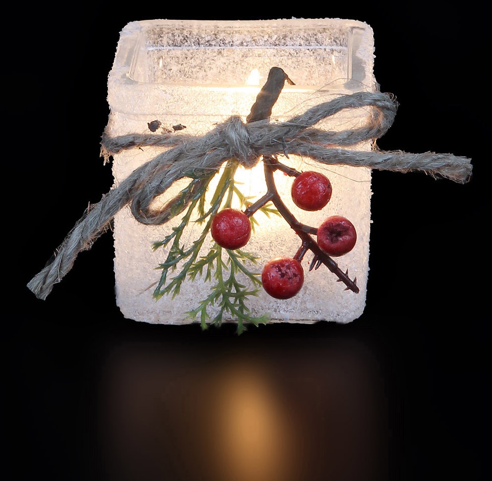 Ambiente Haus Teelichthalter »Xmas, Weihnachtsdeko«, (1 St.) kaufen