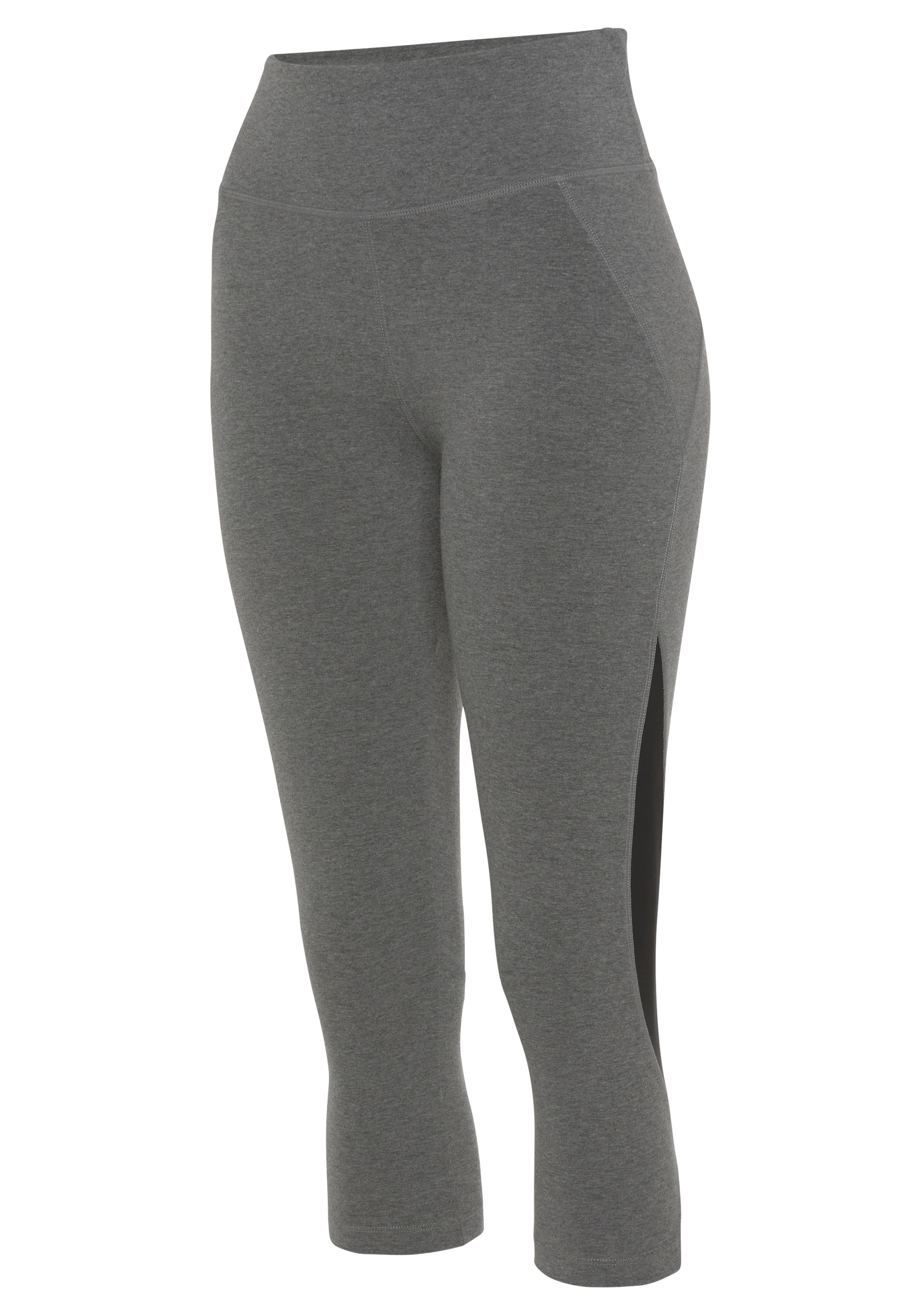 Vivance active Caprileggings, Sportleggings mit breitem Komfortbund