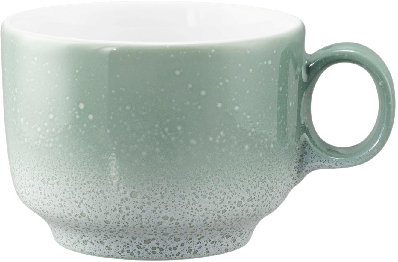 Seltmann Weiden Kaffeeservice »Sento Home, Geschirr-Set, 18-teilig«, (Set, 18 tlg., 6x Kaffeeobertasse, 6x Kaffeuntertasse, 6x Frühstücksteller), harmonisch geschwungene Form