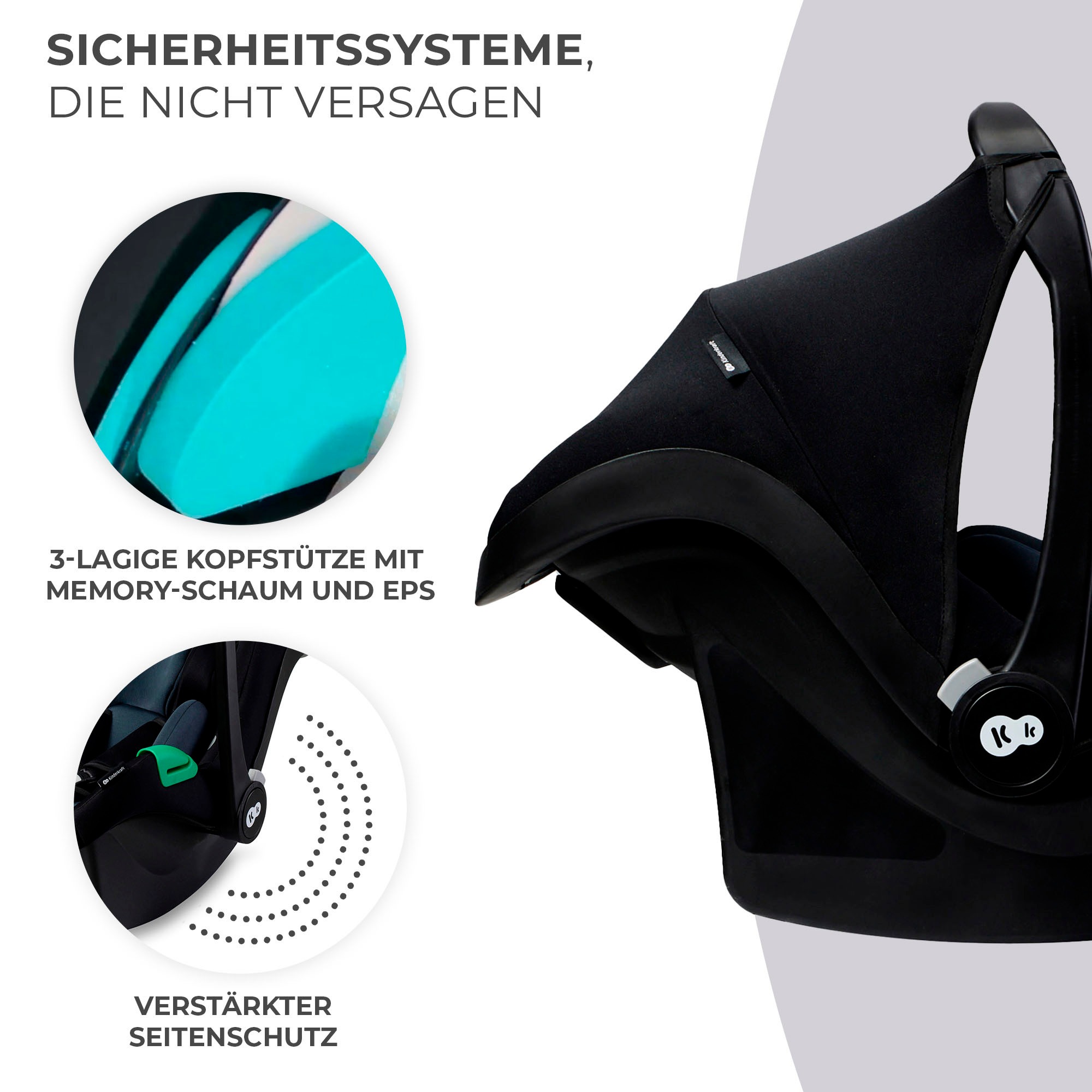Kinderkraft Autokindersitz »MINK PRO i-Size + MINK FX Basis Set«