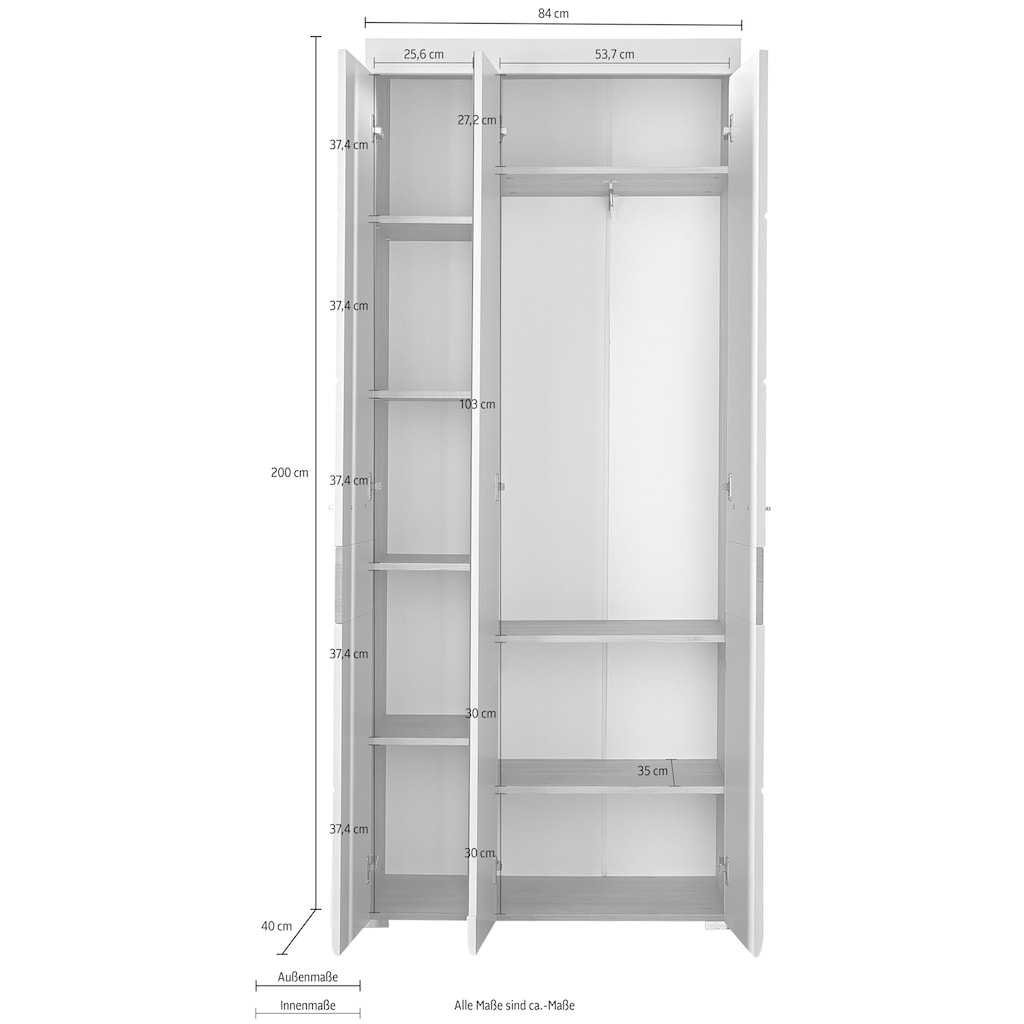 Innostyle Garderobenschrank »Funny«