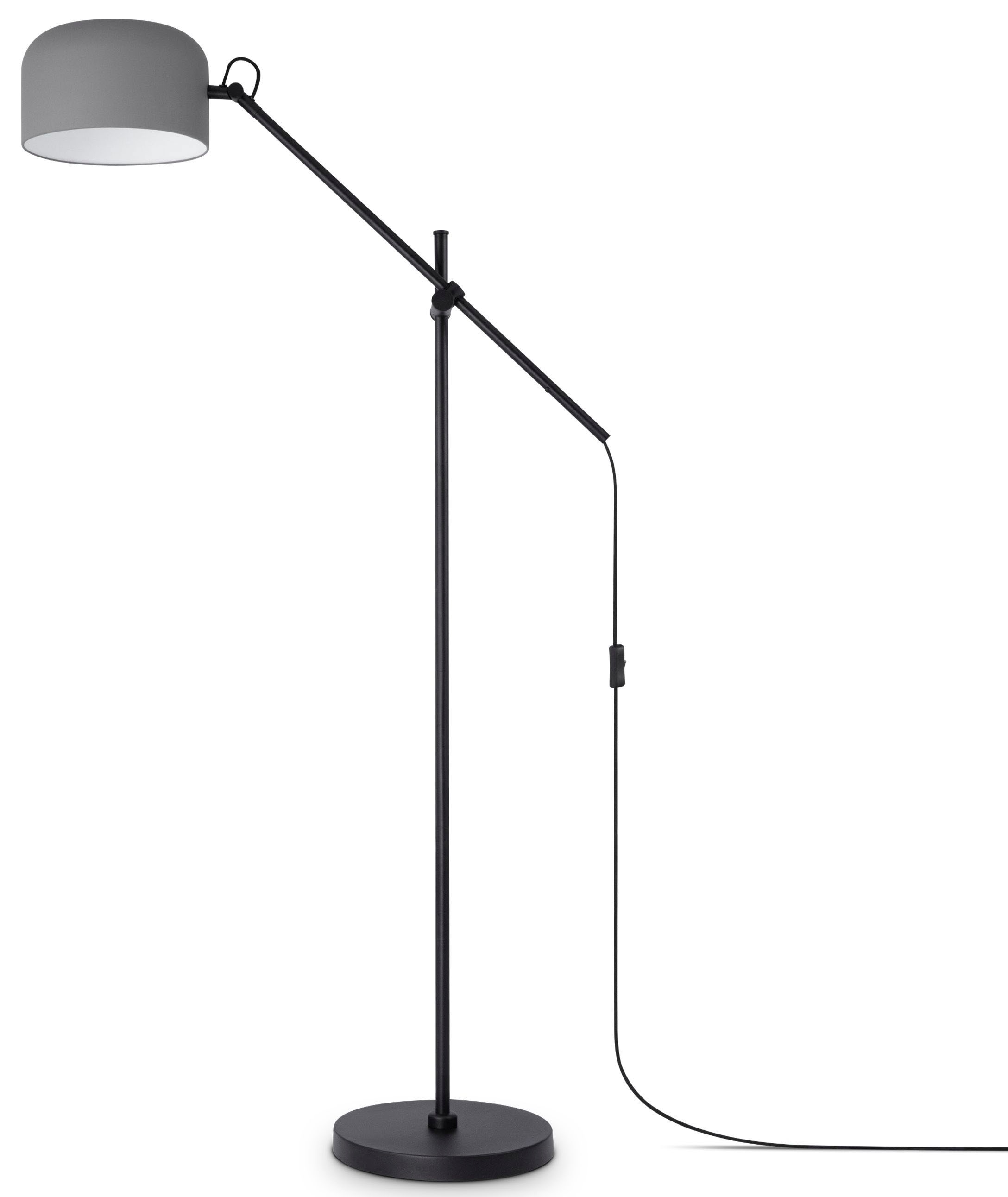 Paco Home Stehlampe »BOWL«, 1 flammig, Leuchtmittel E27   ohne Leuchtmittel günstig online kaufen