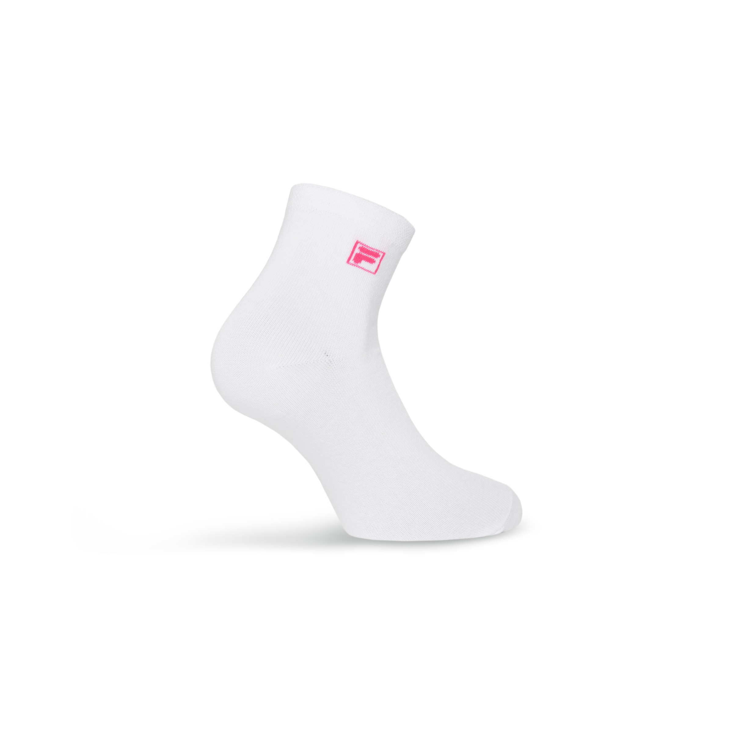 Fila Kurzsocken »UNISEX QUARTER PLAIN SOCKS«, (3 Paar), mit eingestrickem Logo