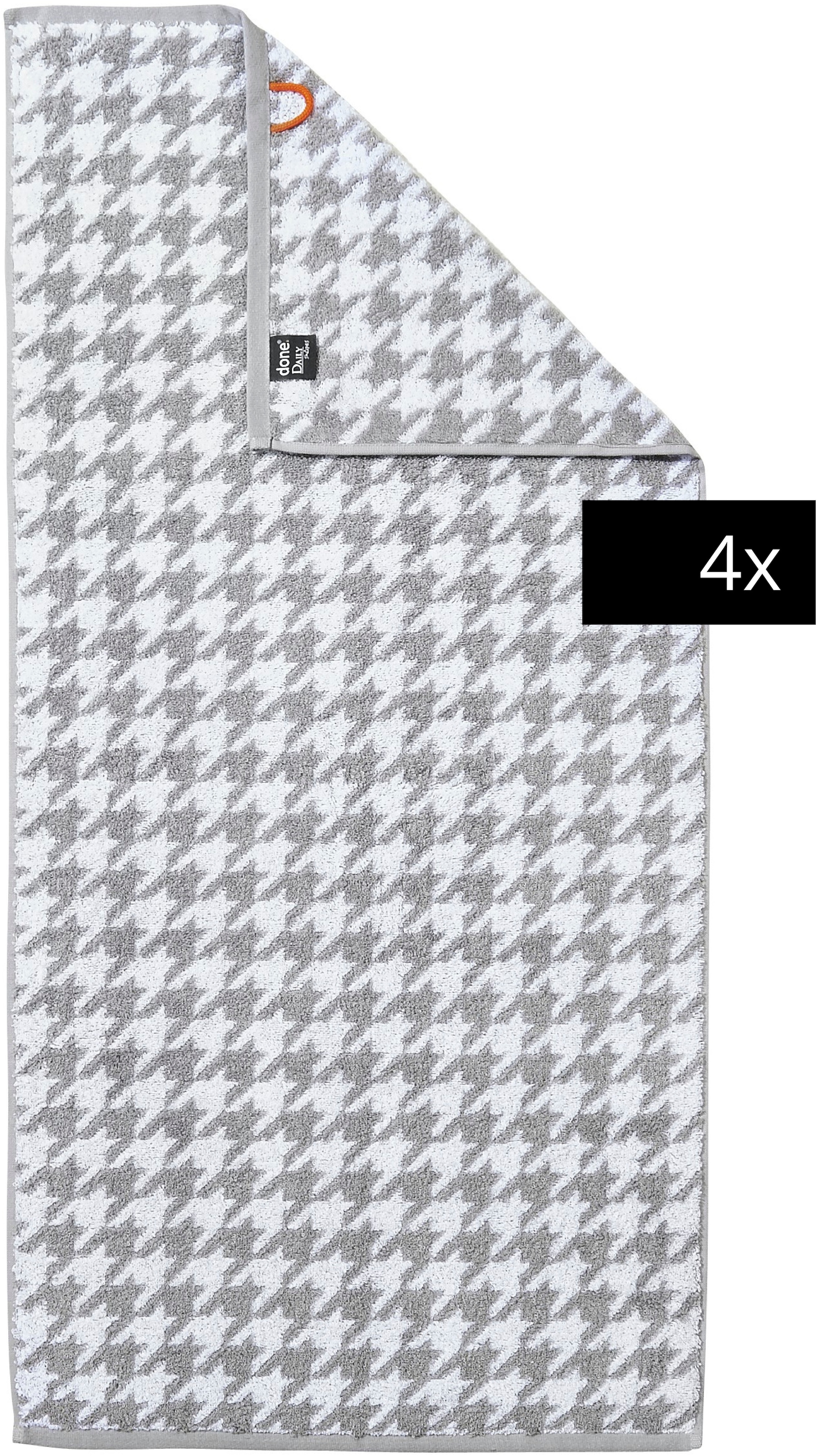 done.® Handtücher »DAILY SHAPES«, (4 St., 4 Handtücher) günstig online kaufen