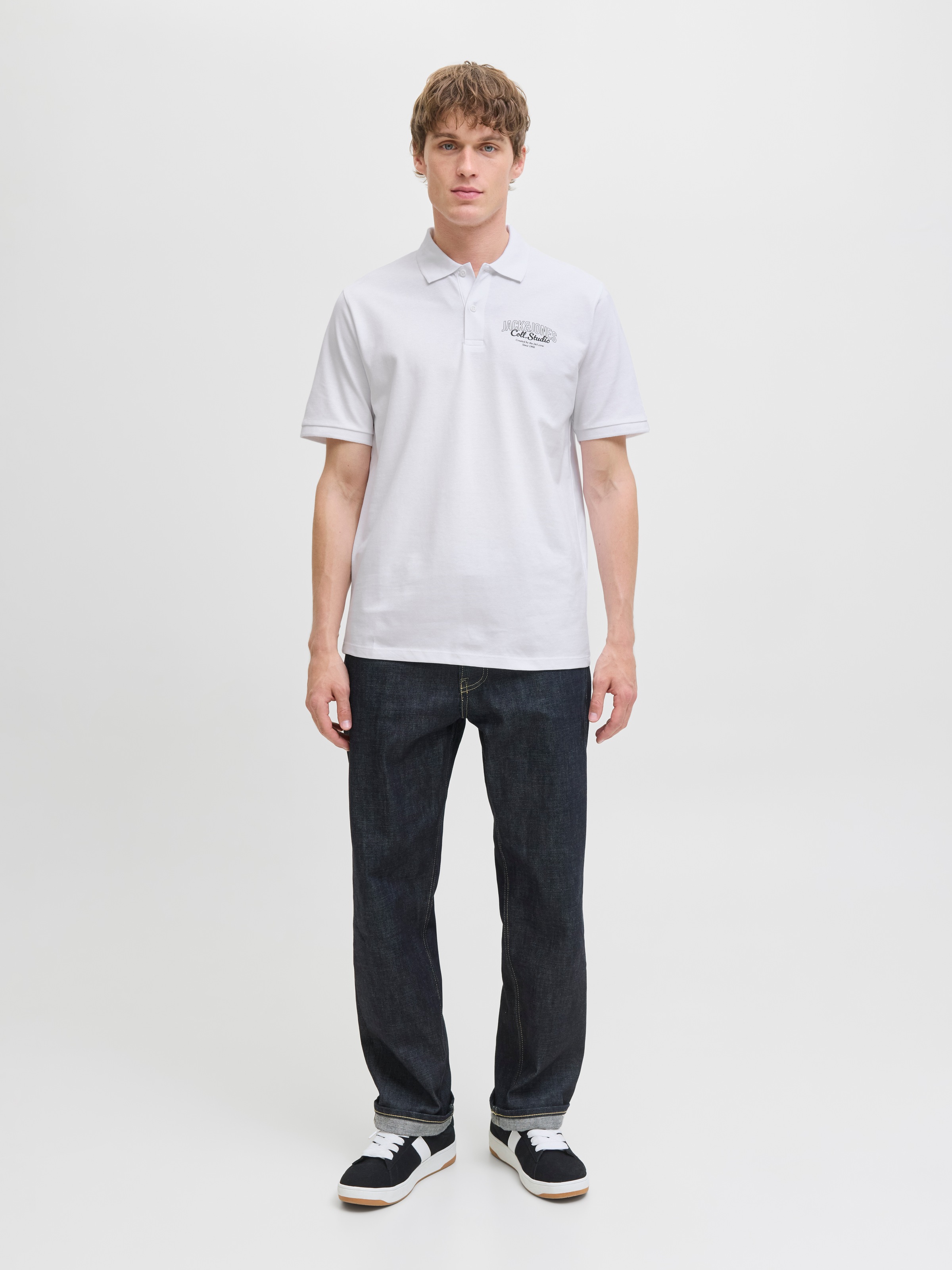 Jack & Jones Poloshirt »JJMAKOTO POLO SS 3PK MP«