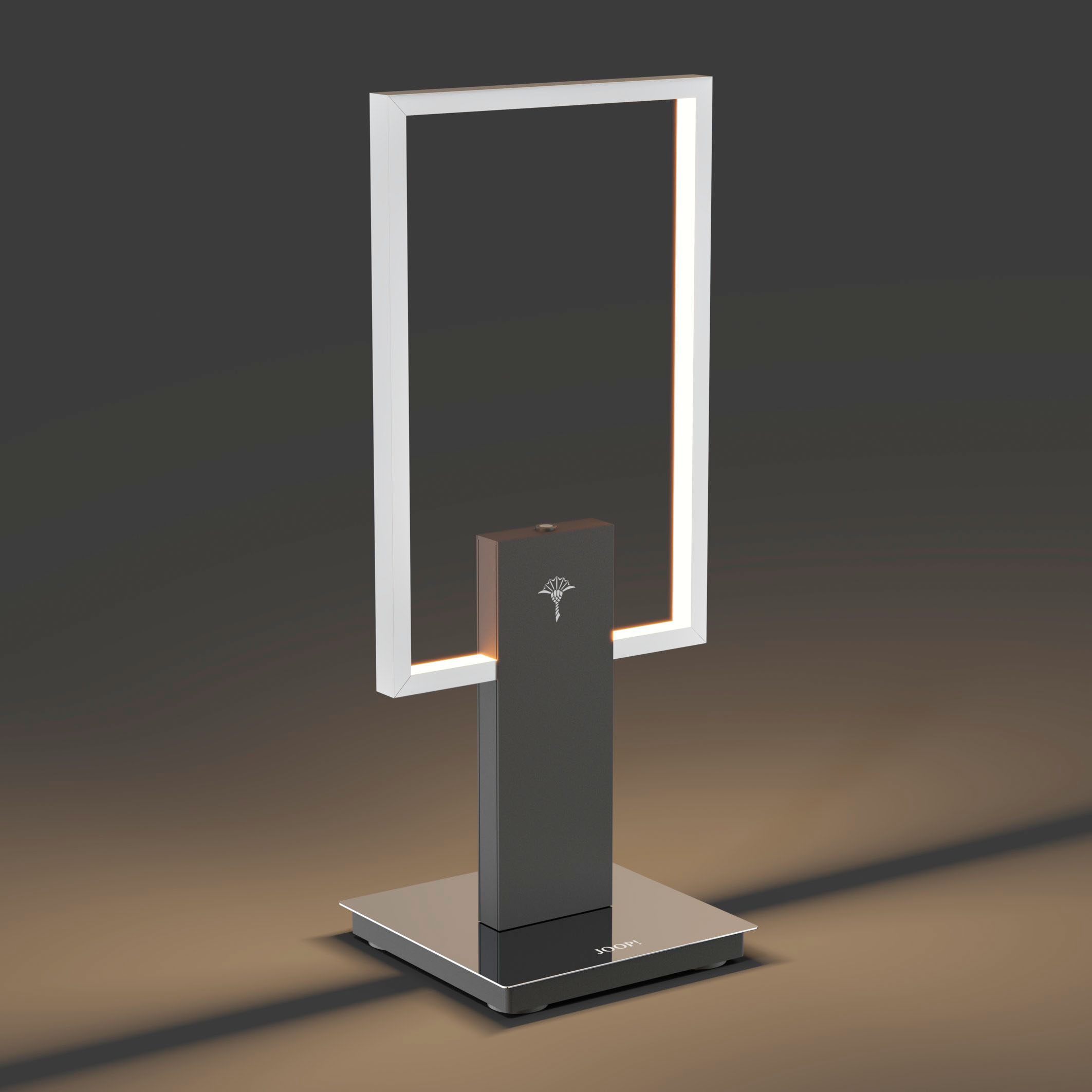 JOOP! LED Tischleuchte »CUBE LIGHTS«, Leuchtmittel LED-Modul | LED fest integriert, mit fest eingebauten Premium-LEDs und einzelnem Kornblumen-Dekor