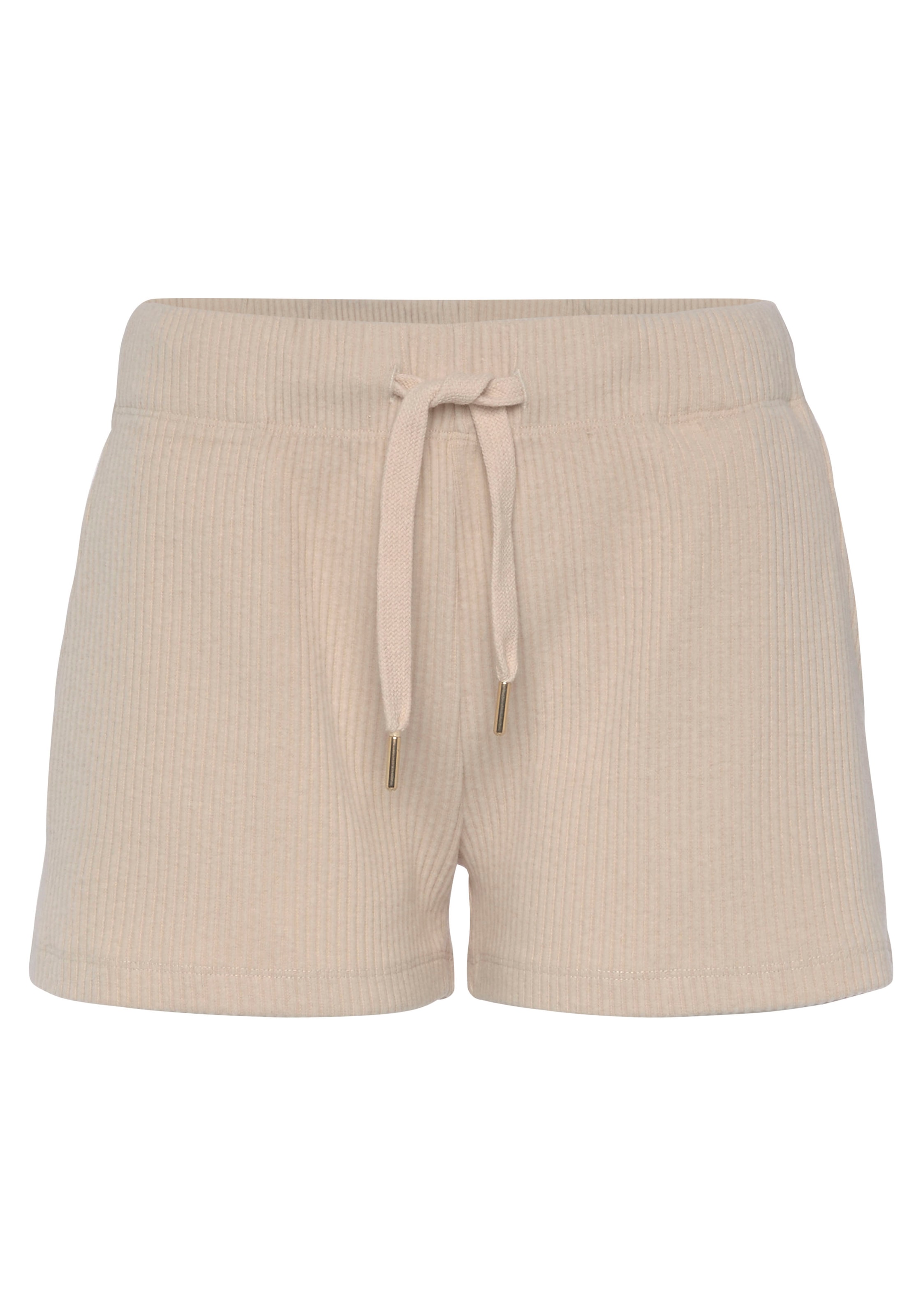 s.Oliver Sweatshorts »- Kurze Hose aus Ripp-Qualität«, mit seitlichen Taschen, Loungeanzug