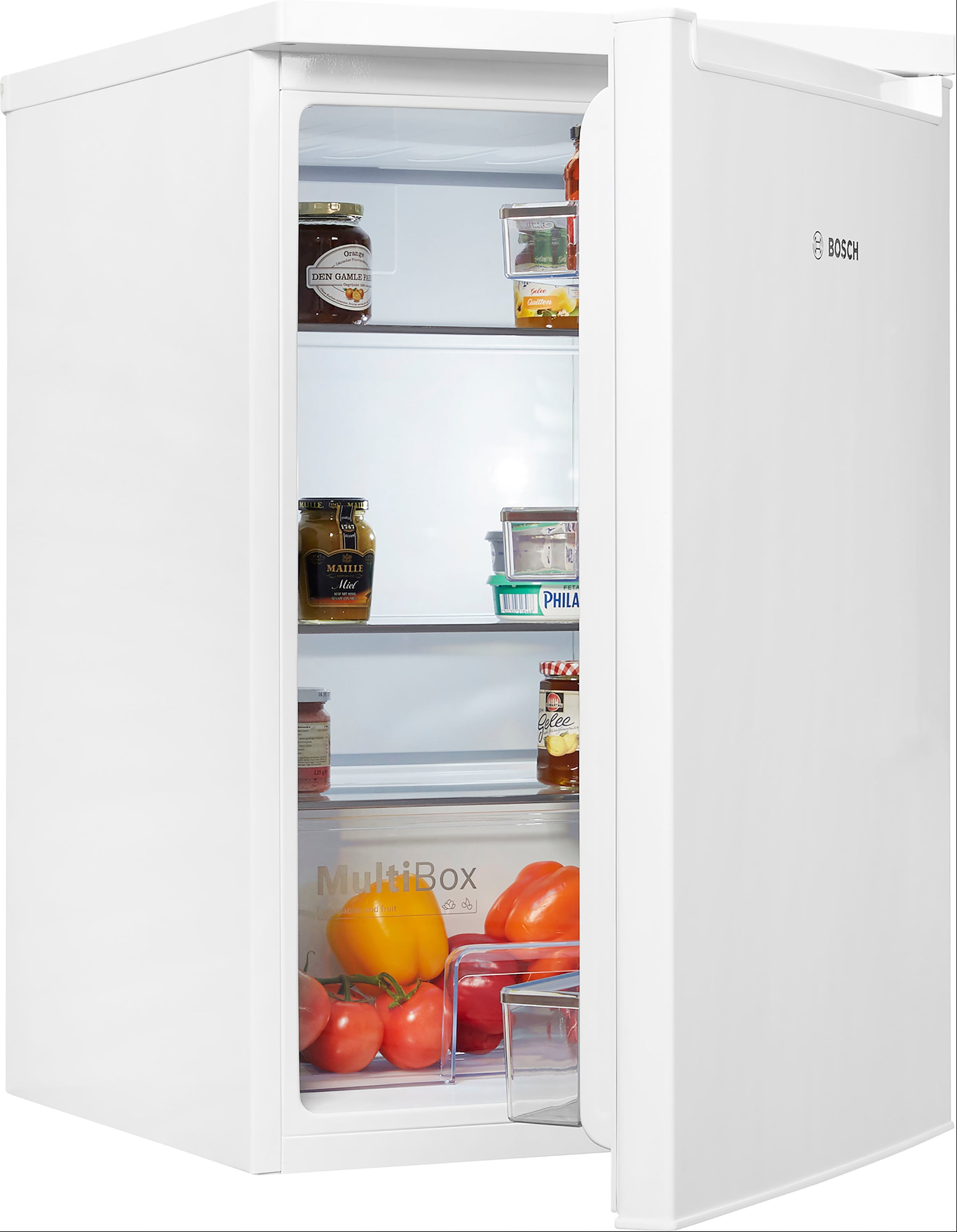Top cm online cm bestellen Kühlschrank BOSCH breit hoch, KTR15NWEA, »KTR15NWEA«, Table 85 56