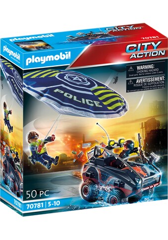 Playmobil® Konstruktions-Spielset »Polizei-Fallschirm: Verfolgung des... kaufen