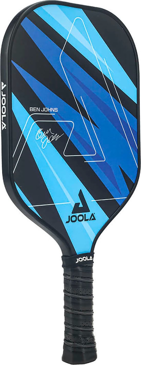 Joola Pickleballschläger »Ben Johns Blue Lightning Pickleball Set«, (Set, 7 tlg.), Inklusive 2 Schläger, 4 Bällen und Tasche, ideal für Freizeitspieler