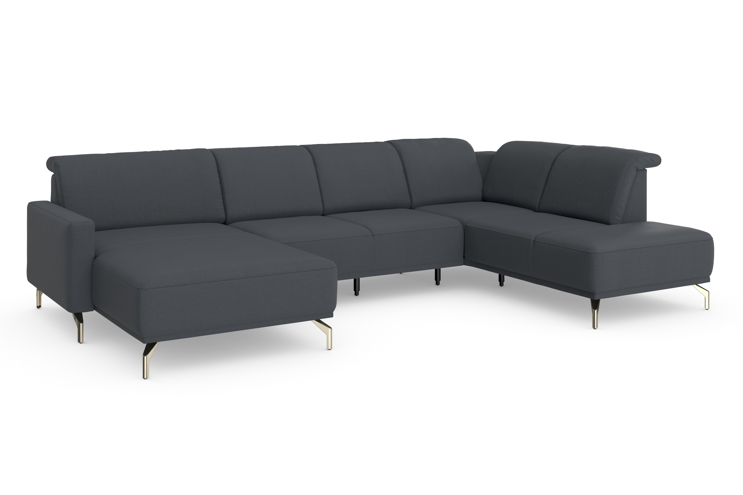 sit&more Wohnlandschaft »Bailando U-Form«, wahlweise mit Kopfteilverstellung und Vorziehsitz, motorisch
