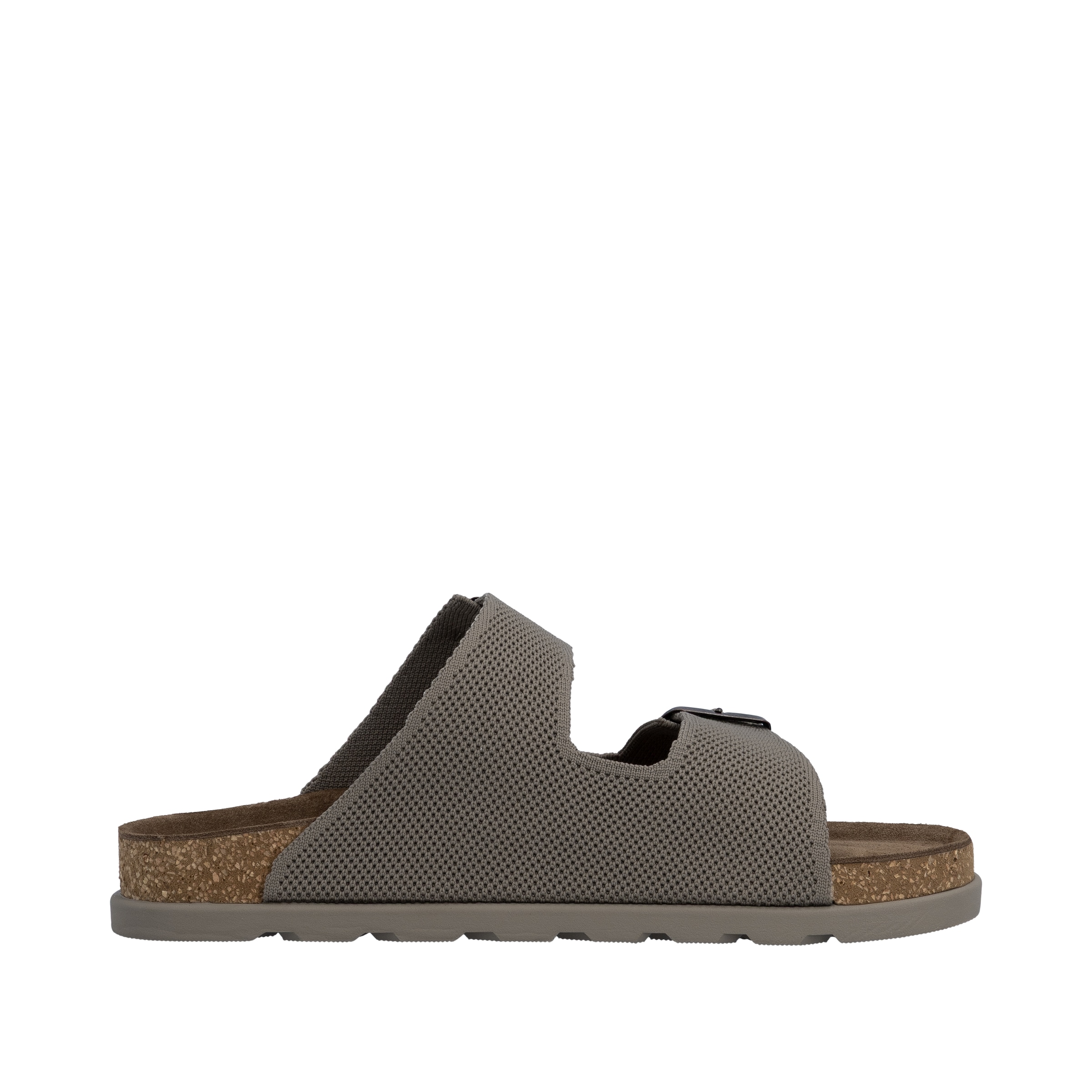 Rieker Pantolette  Sommerschuh, Strandschuh, Hausschuh, Urlaubsschuh mit zwei Schnallen