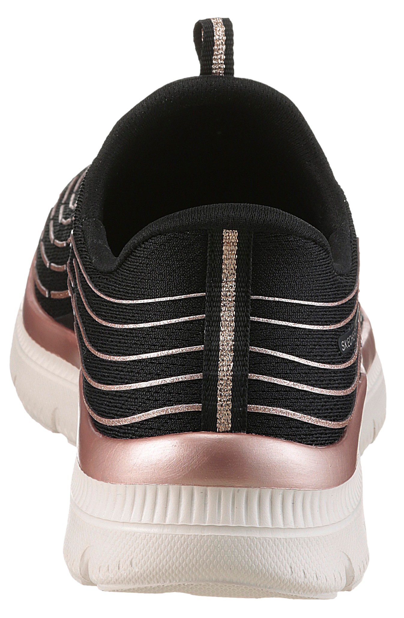 Skechers Slip-On Sneaker »SUMMITS PLUS-SOFT LUSTER«, Freizeitschuh, Schlupfschuh in veganer Verarbeitung