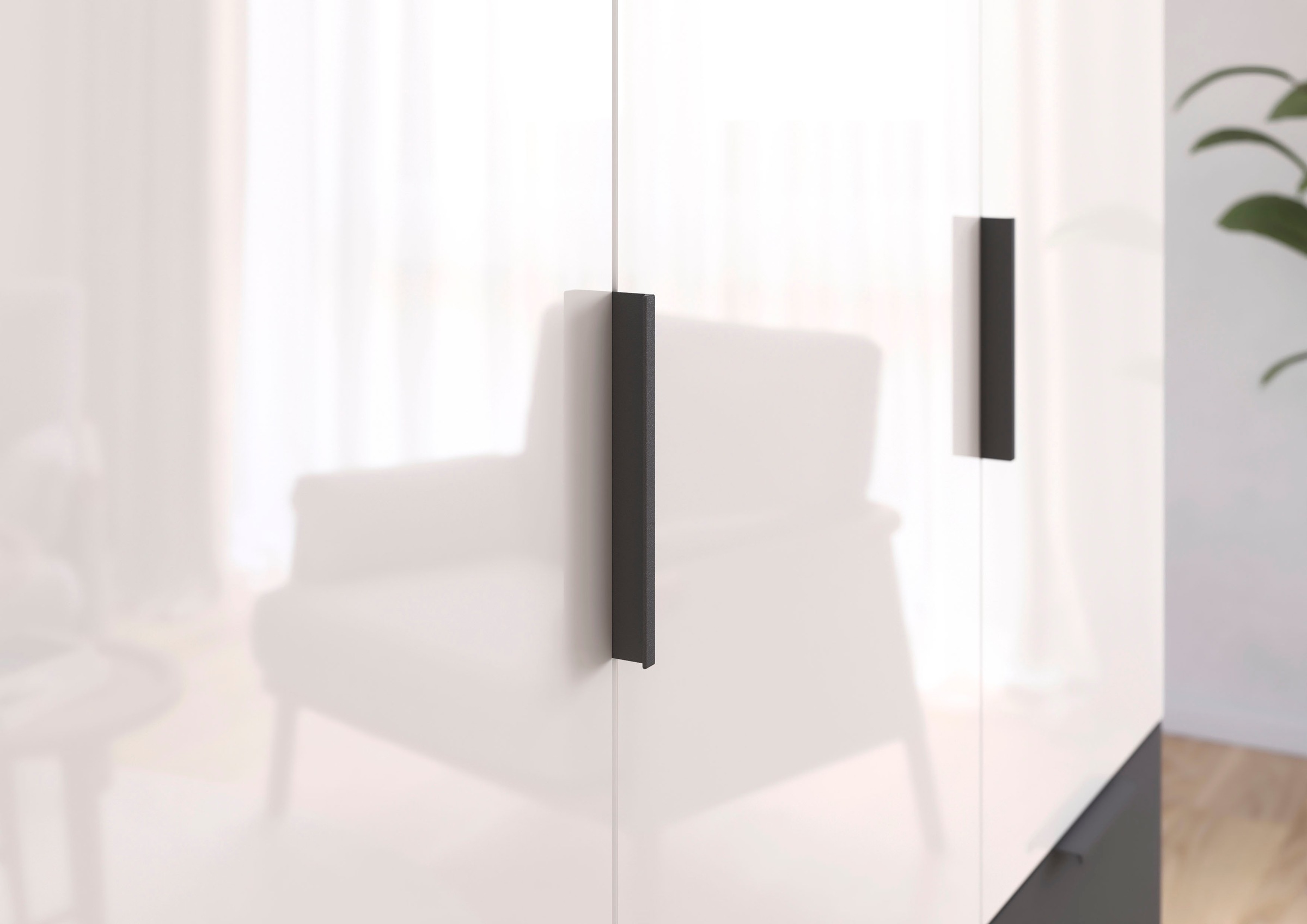 rauch Drehtürenschrank »Kleiderschrank Schrank Garderobe Schlafzimmerschrank CELLE«, in 4 Breiten und 2 Höhen, optional mit Schubkästen MADE IN GERMANY
