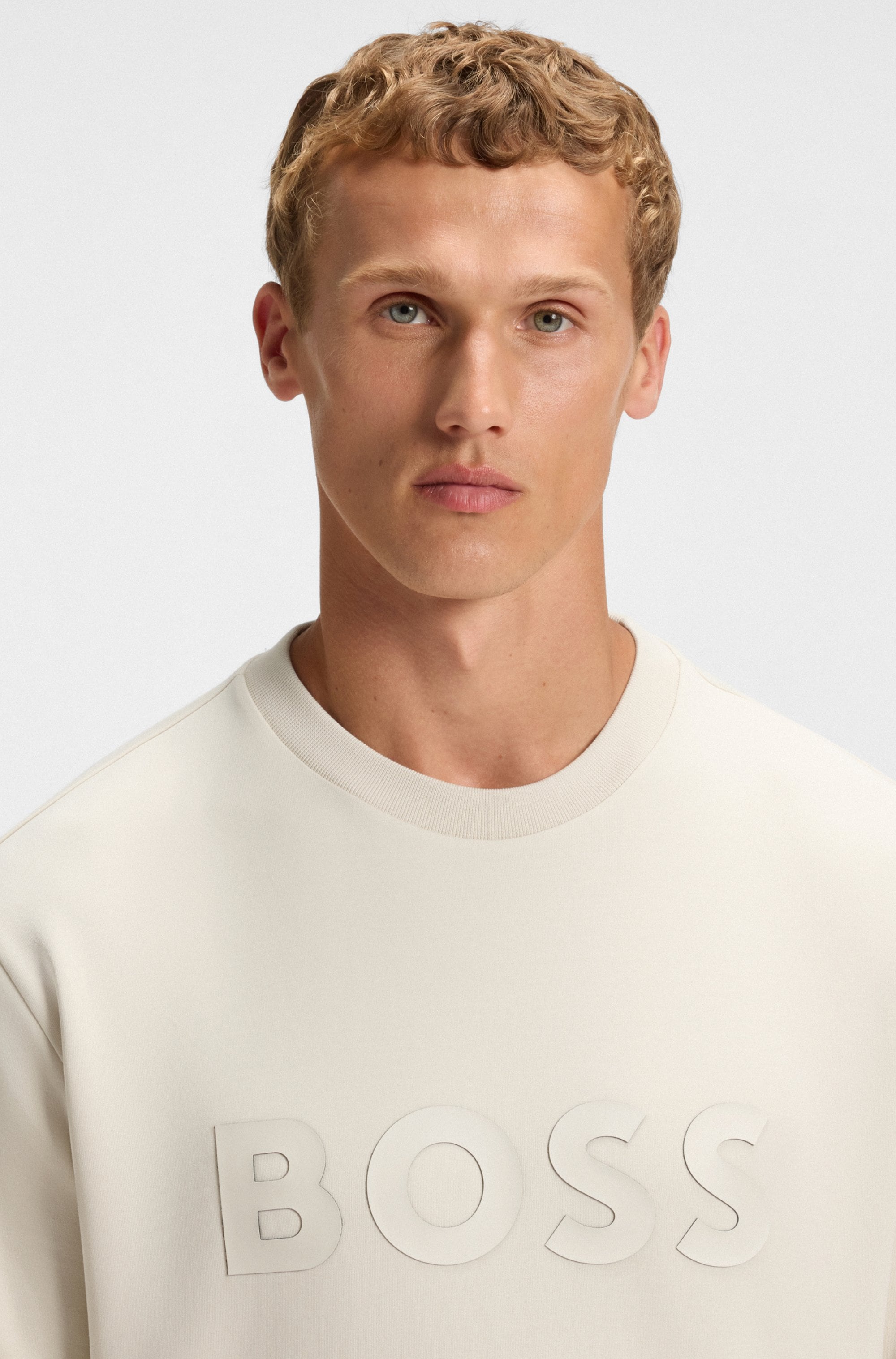 BOSS GREEN Sweatshirt »Salbo« mit Logodruck