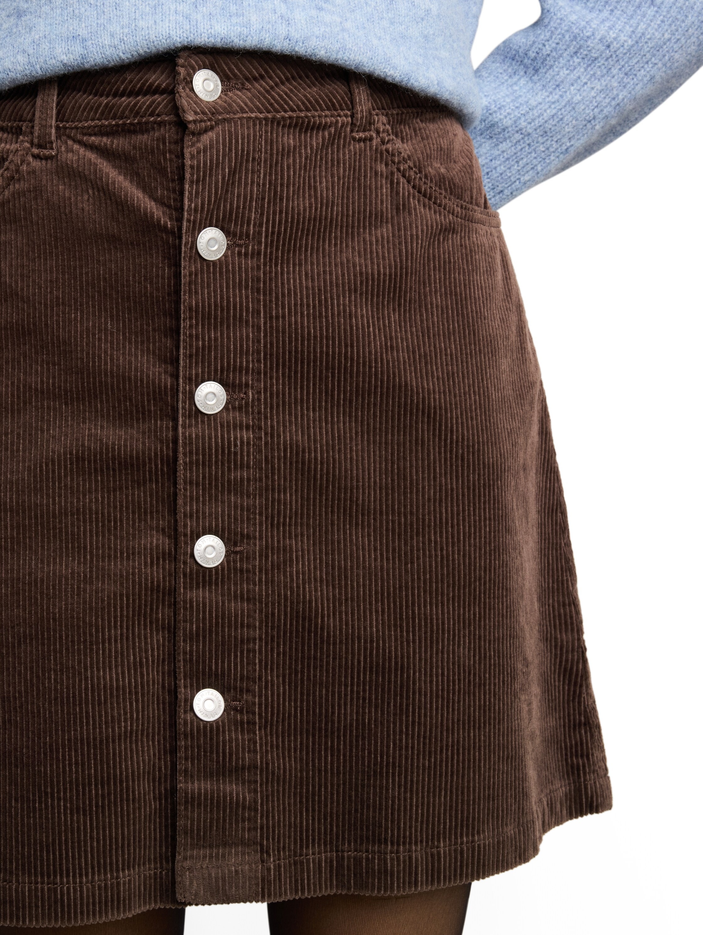 TOM TAILOR Denim Minirock mit Taschen