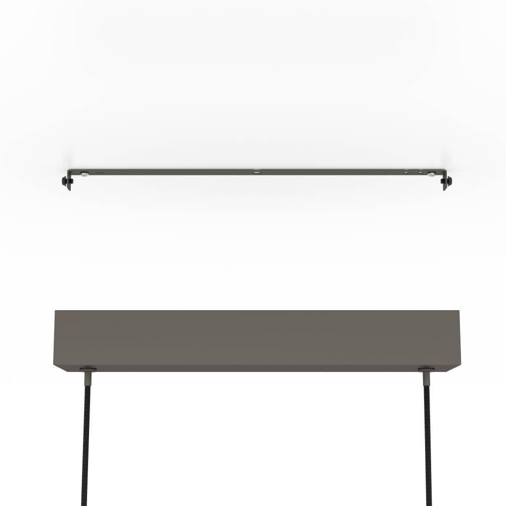 EGLO Hängeleuchte »LISCIANA«, 1 flammig, Leuchtmittel LED-Modul | LED wechselbar, FSCM70HB, Aluminium in braun und Holz in Walnuss-Optik, Lampe, 126 cm