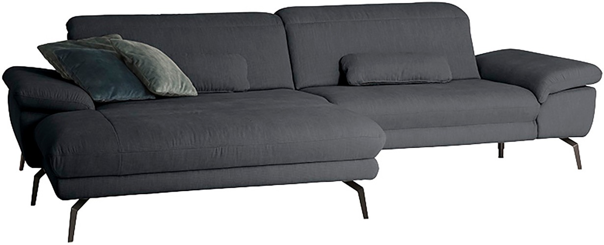 Die PlanBar Ecksofa "MP-IN22025 L-Form" mit Kopfteilverstellung, wahlweise günstig online kaufen