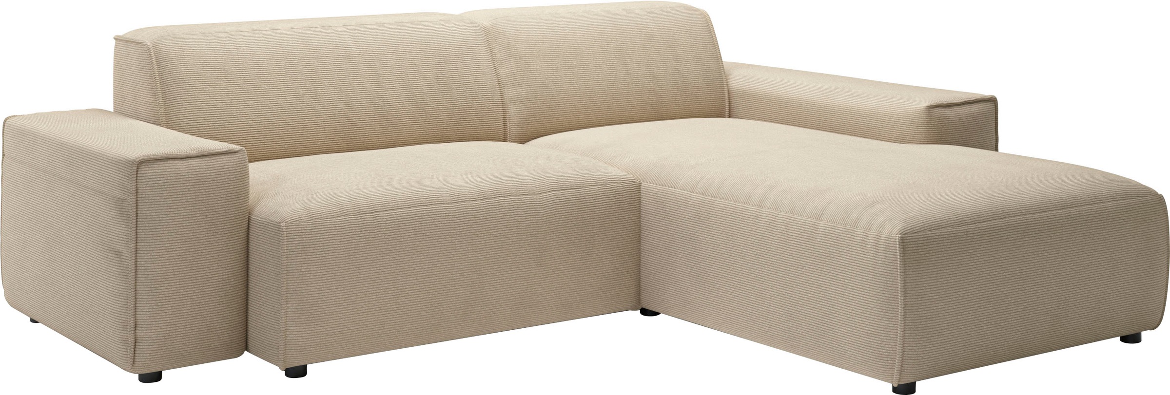 andas Ecksofa »Glimminge L-Form auch in Breitcord, Feincord + Easy care-Bezug,«, Breite 234, Zierkissen