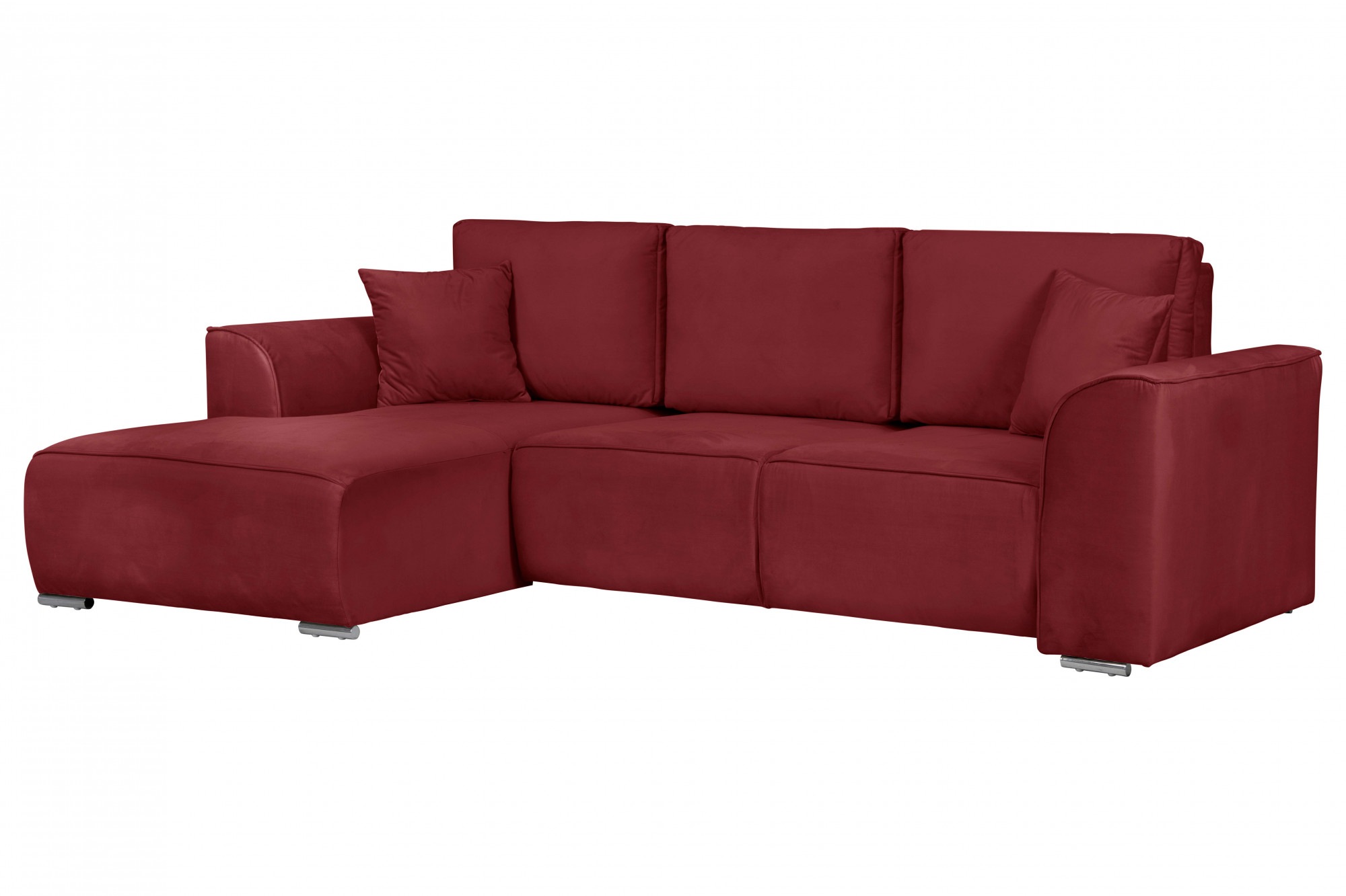 INOSIGN Ecksofa »BEATRICE optionale Schlafsofa mit Bettkasten, B/T/H: 265/170/86 cm«, L-Form, wahlweise auch mit Bettfunktion und Bettkasten