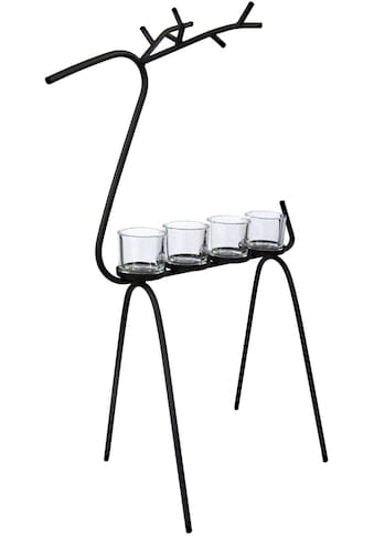 Teelichthalter »Hirsch«, (Set, 5 St.) kaufen