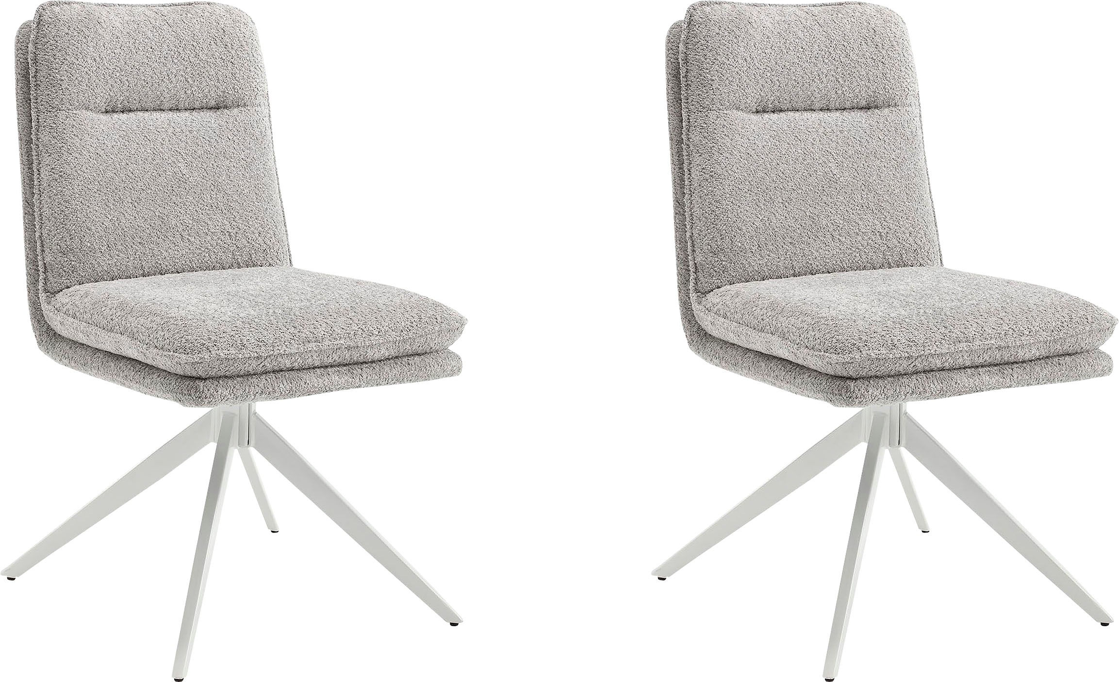 Home affaire Esszimmerstuhl »Valencia«, (Set), 2 St., Boucle, verschiedene günstig online kaufen