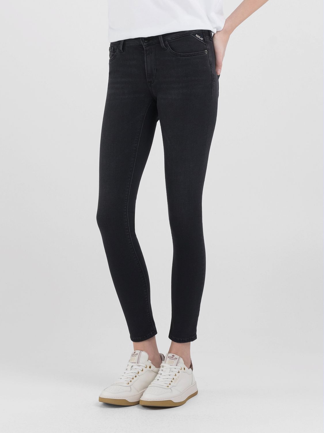 Replay 5-Pocket-Jeans »NEW LUZ Skinny Fit«, in Ankle-Länge