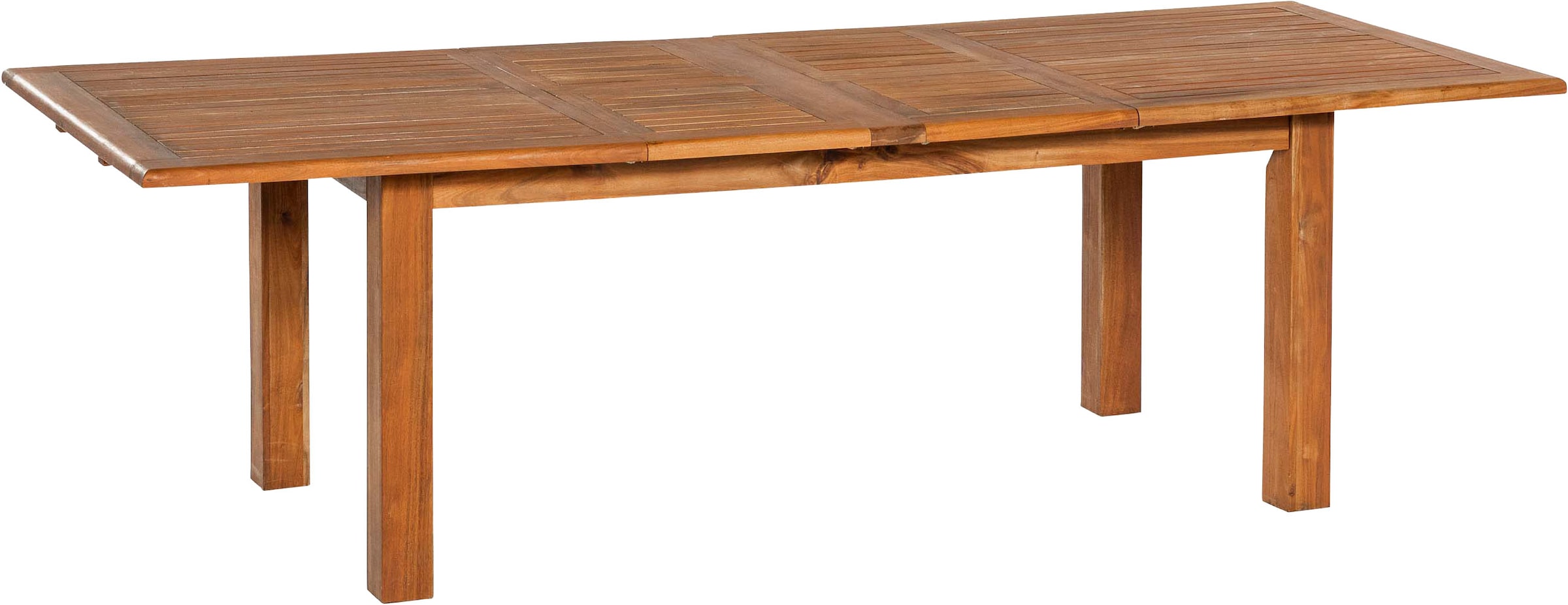 MERXX Garten-Essgruppe »Paraiba« Set, 13 tlg. inkl. 6 Klappsessel, 6 Auflagen, 1 Doppelausziehtisch