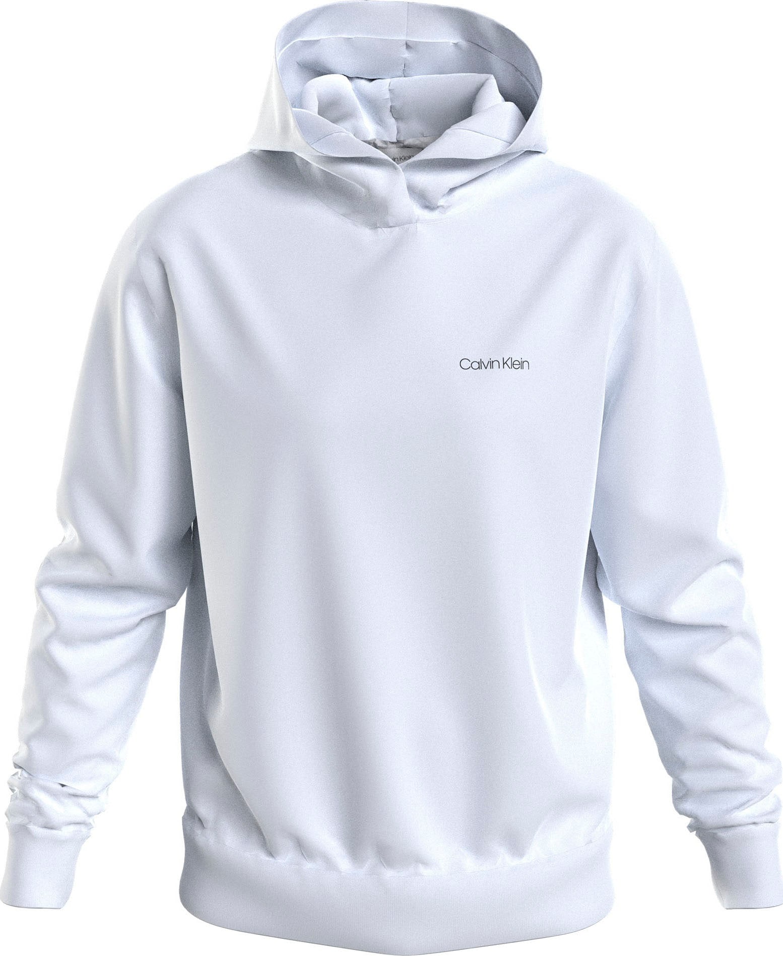 Calvin Klein Kapuzensweatshirt »ANGLED BACK LOGO HOODIE«