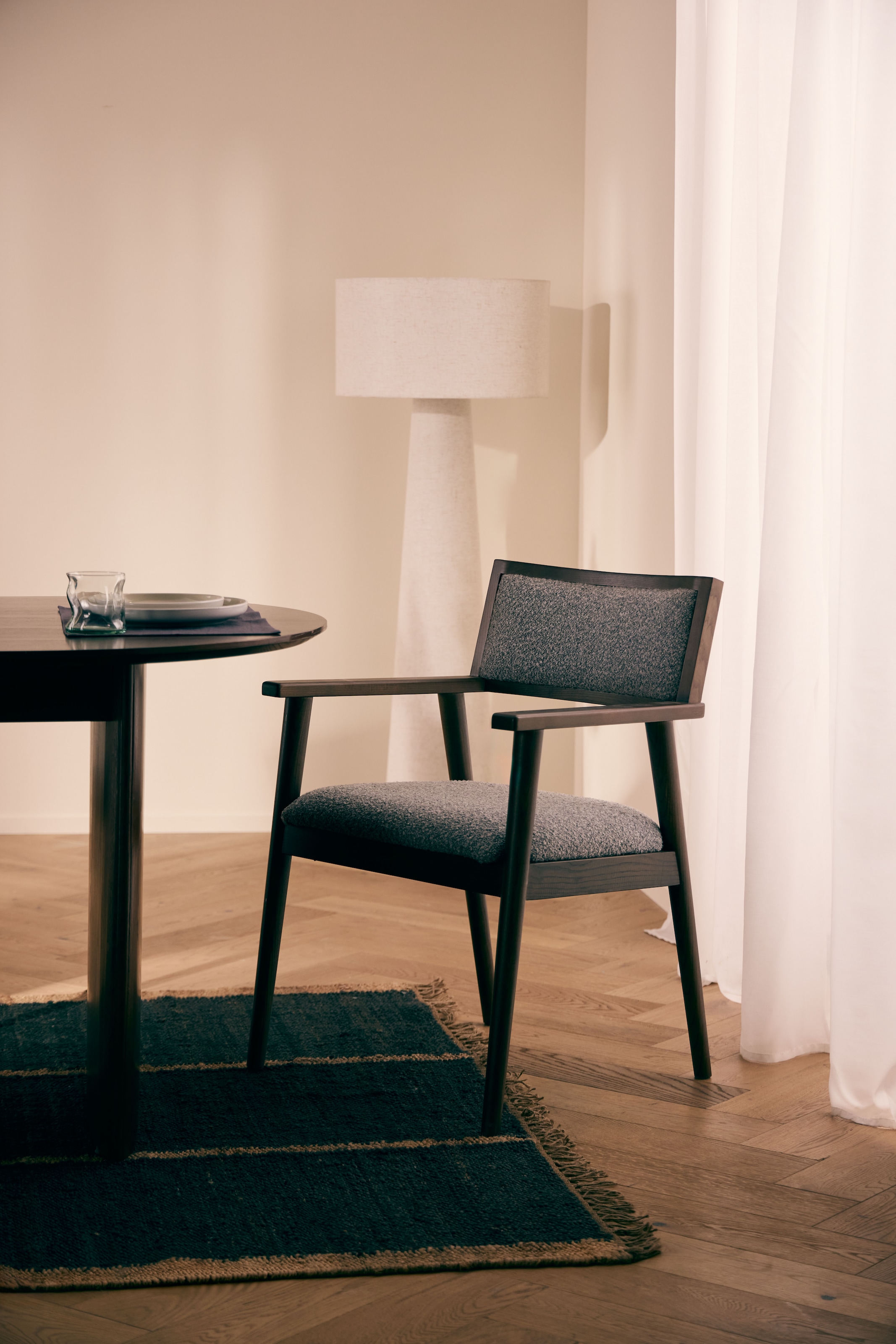 LeGer Home by Lena Gercke Stehlampe »Lienne« E27 1 Stk. Textilleuchte, Höhe 143 cm, Ø 50 cm