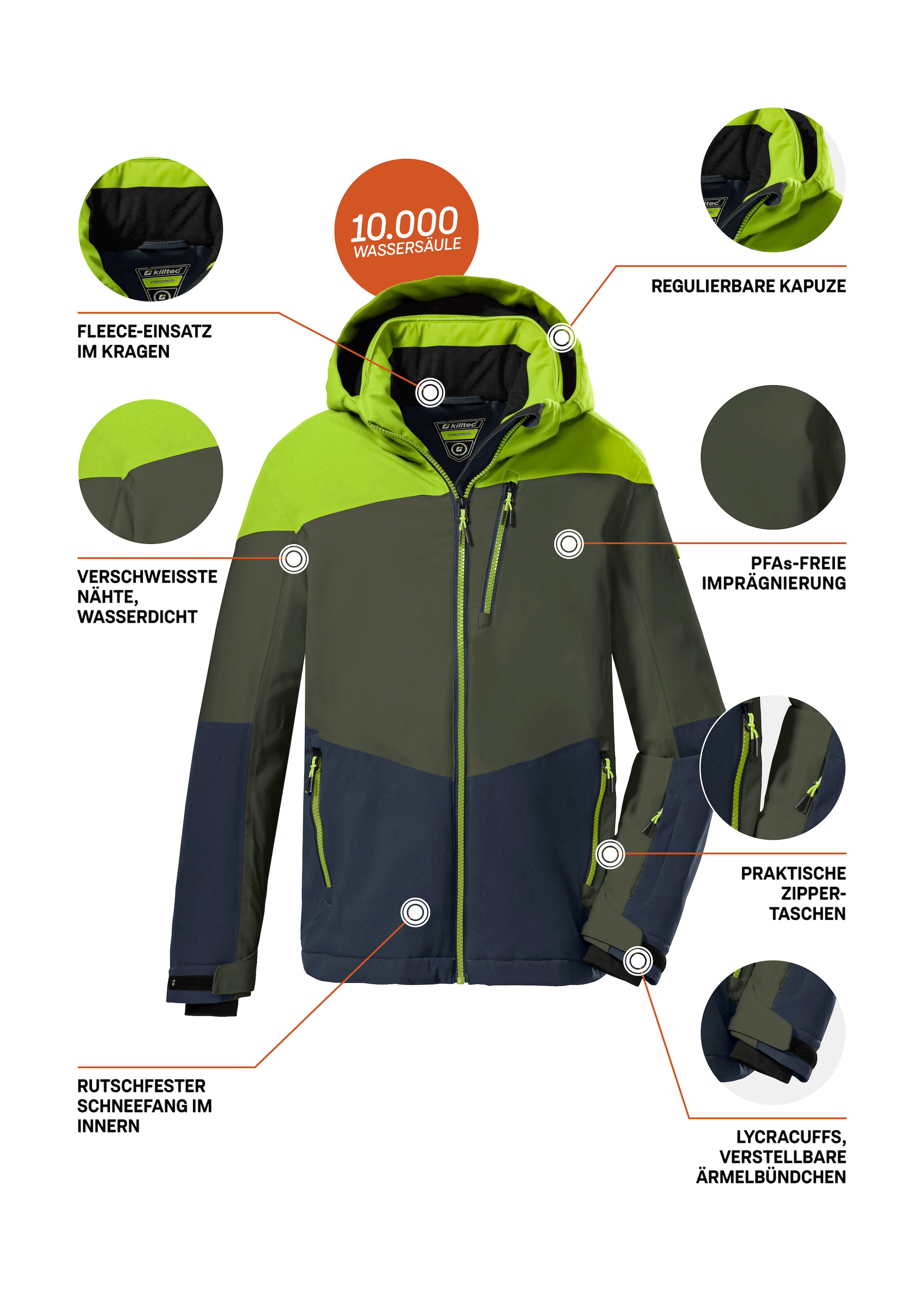 Killtec Skijacke »KSW 161 BYS SKI JCKT«