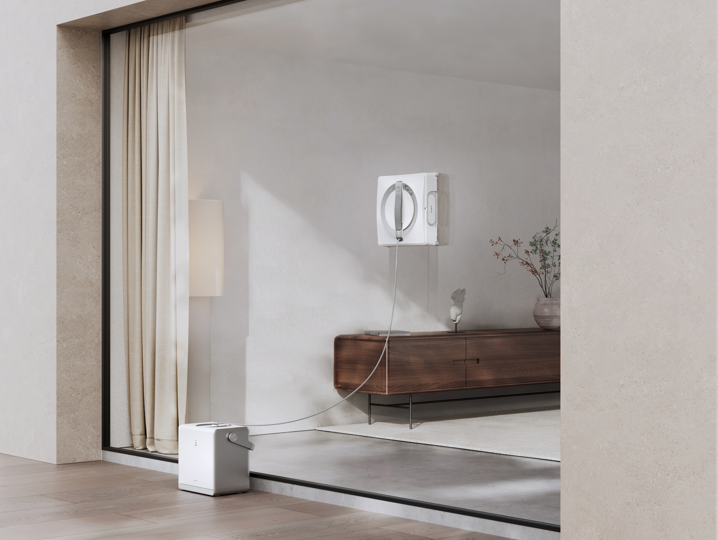 ECOVACS Fensterputzroboter »WINBOT W2 OMNI«, mit tragbarer Basisstation