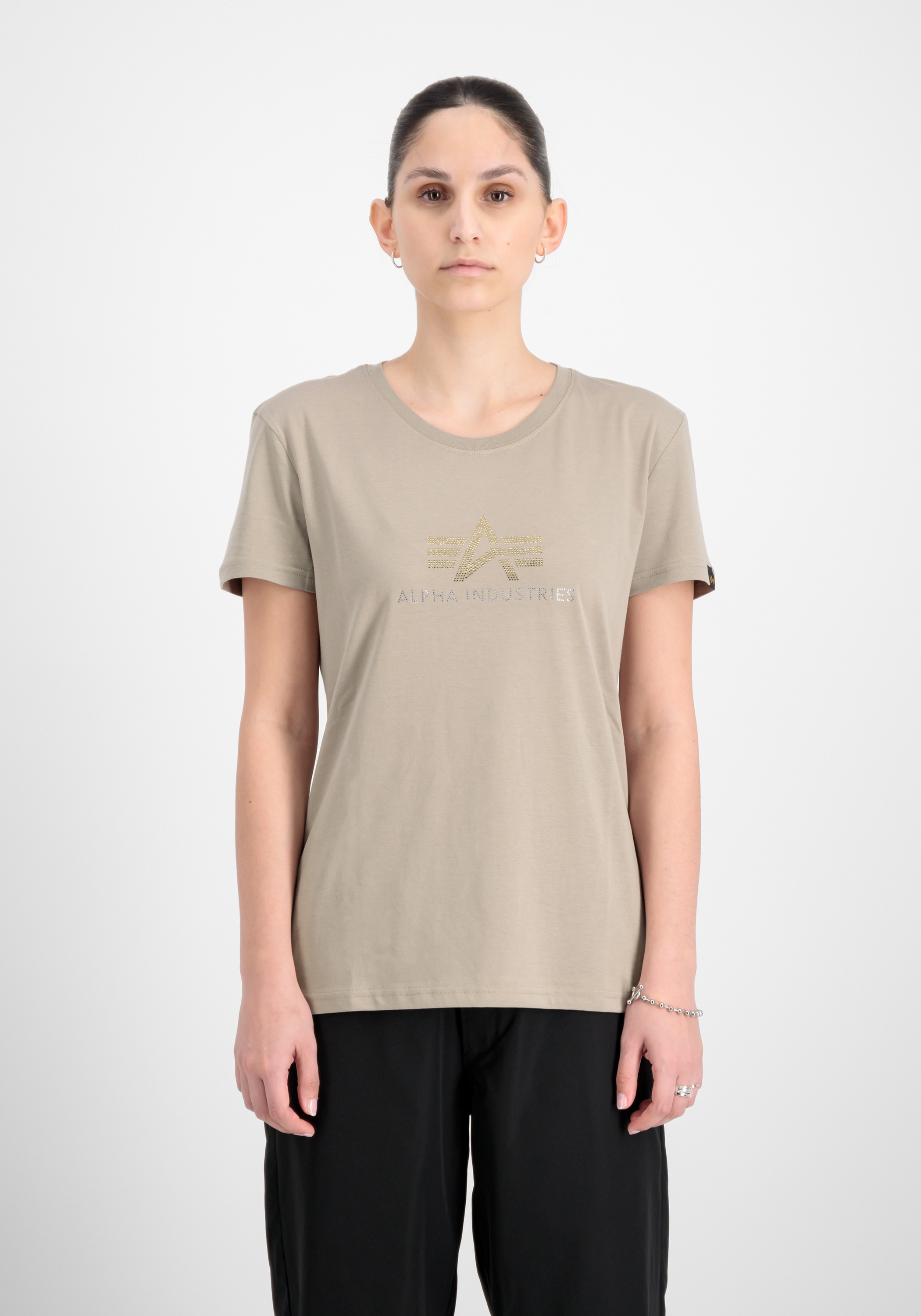 Alpha Industries T-Shirt »Alpha Industries Women - T-Shirts Crystal T Women«