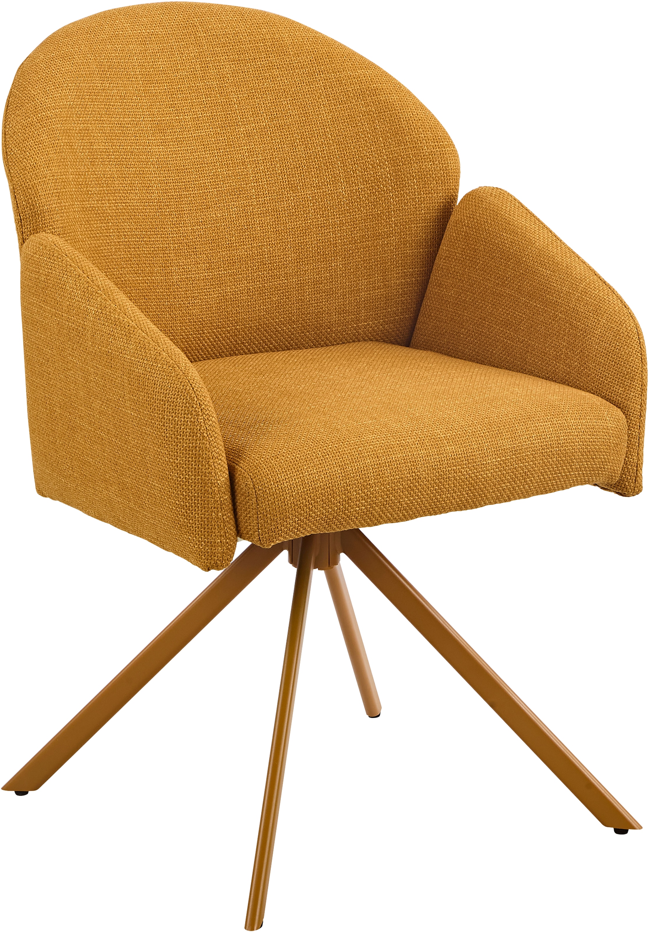 HELA Armlehnstuhl »HOLLY« (Set) 2 Stk.360° drehbar, Armlehnen, Gestell angepasst, Swing Back Komfortrücken