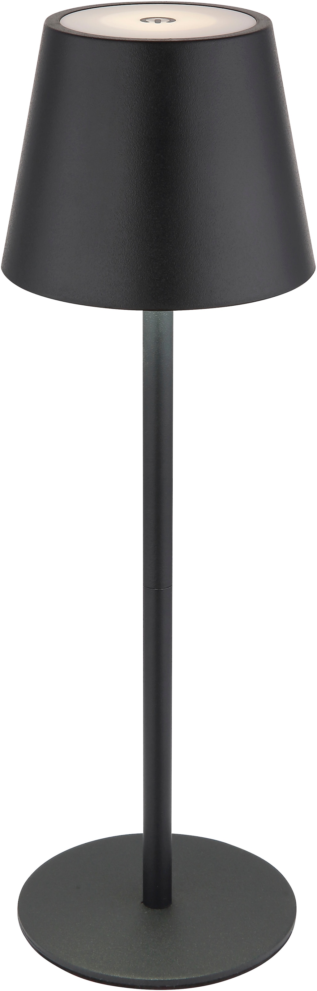 my home LED Tischleuchte »Alia Akkuleuchte inkl. Flaschenaufsatz« LED-Modul 1 Stk. warmweiß - kaltweiß stufenloser Touchdimmer, Farben fixierbar, USB-C, Akkulampe, CCT