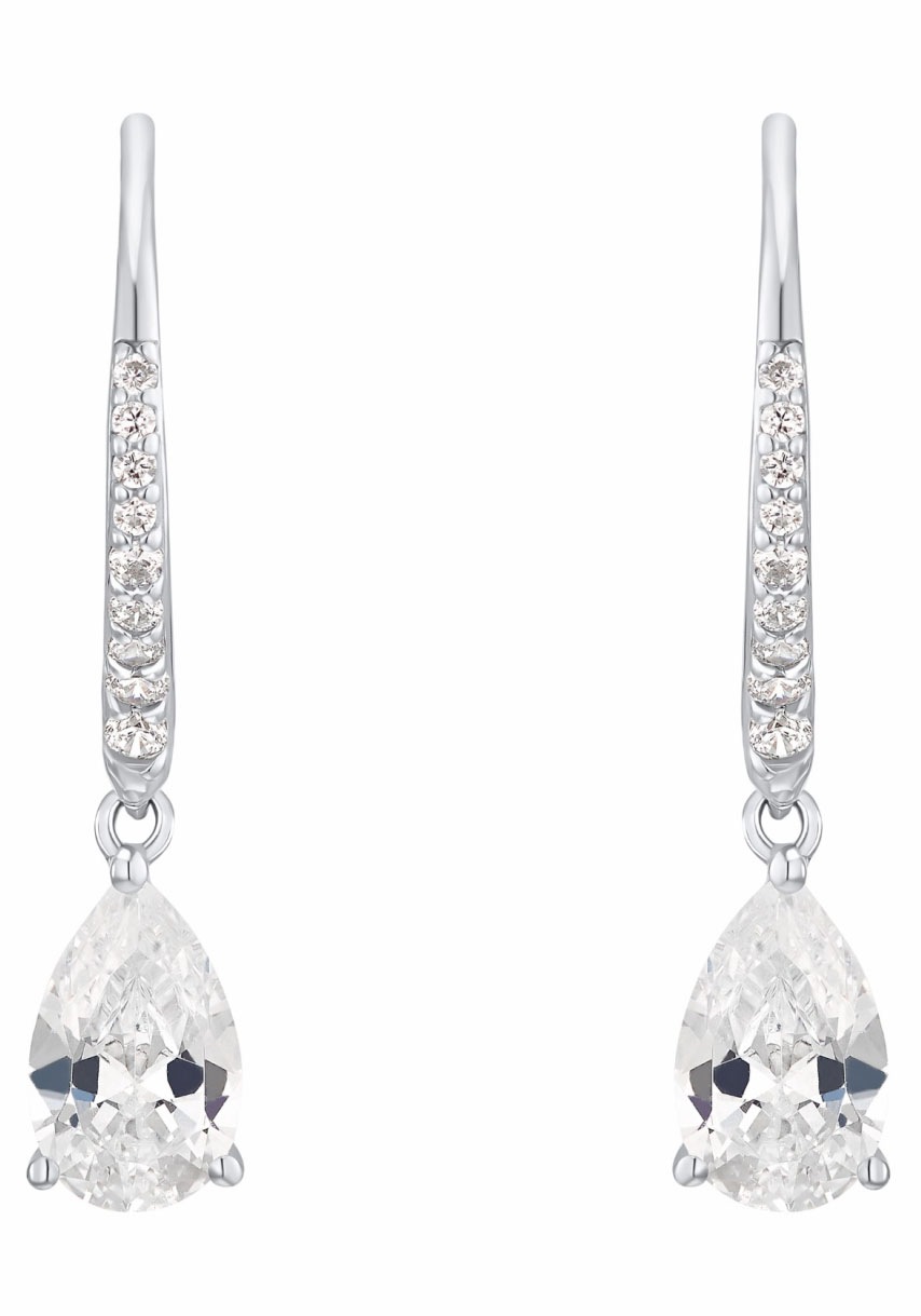 Amor Paar Ohrhänger »Tropfen« mit Zirkonia (synth.)