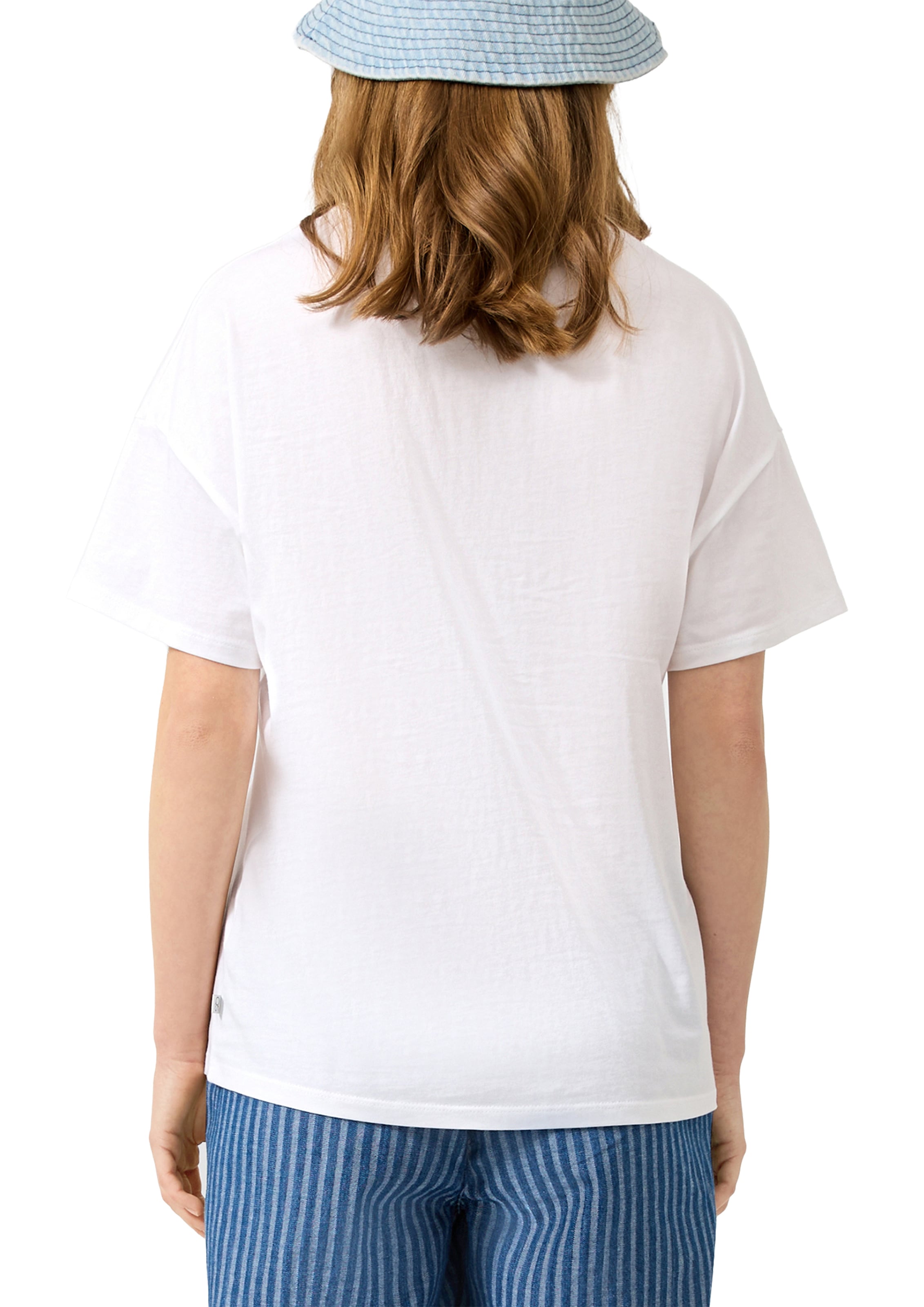 QS Kurzarmshirt Sommershirt mit Druck