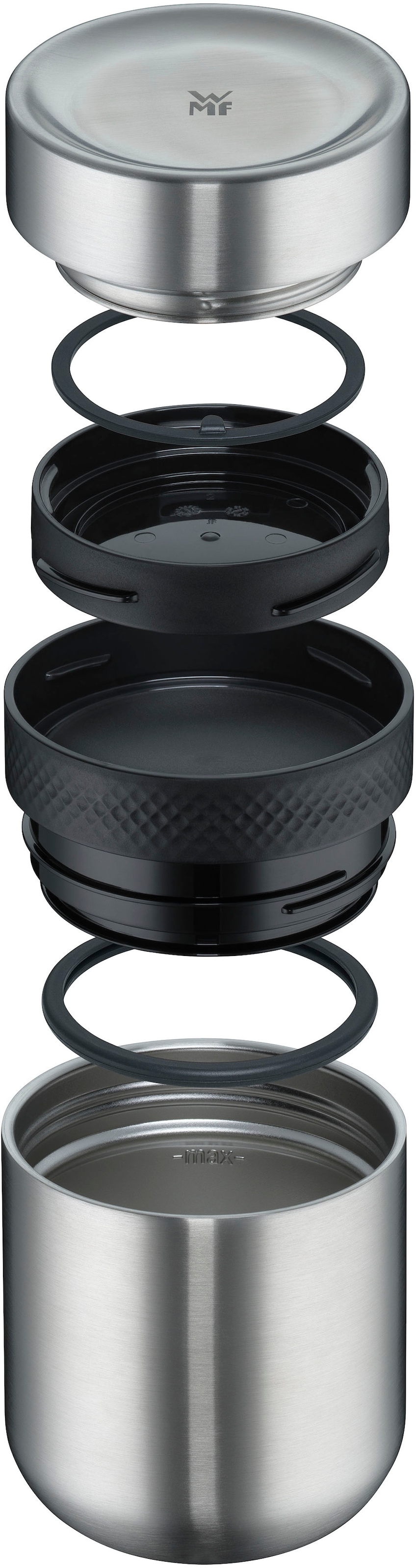 WMF Thermobehälter »My2Go«, (Set, 2 tlg.), 300 ml (12h kalt, 6h warm) + 200 ml