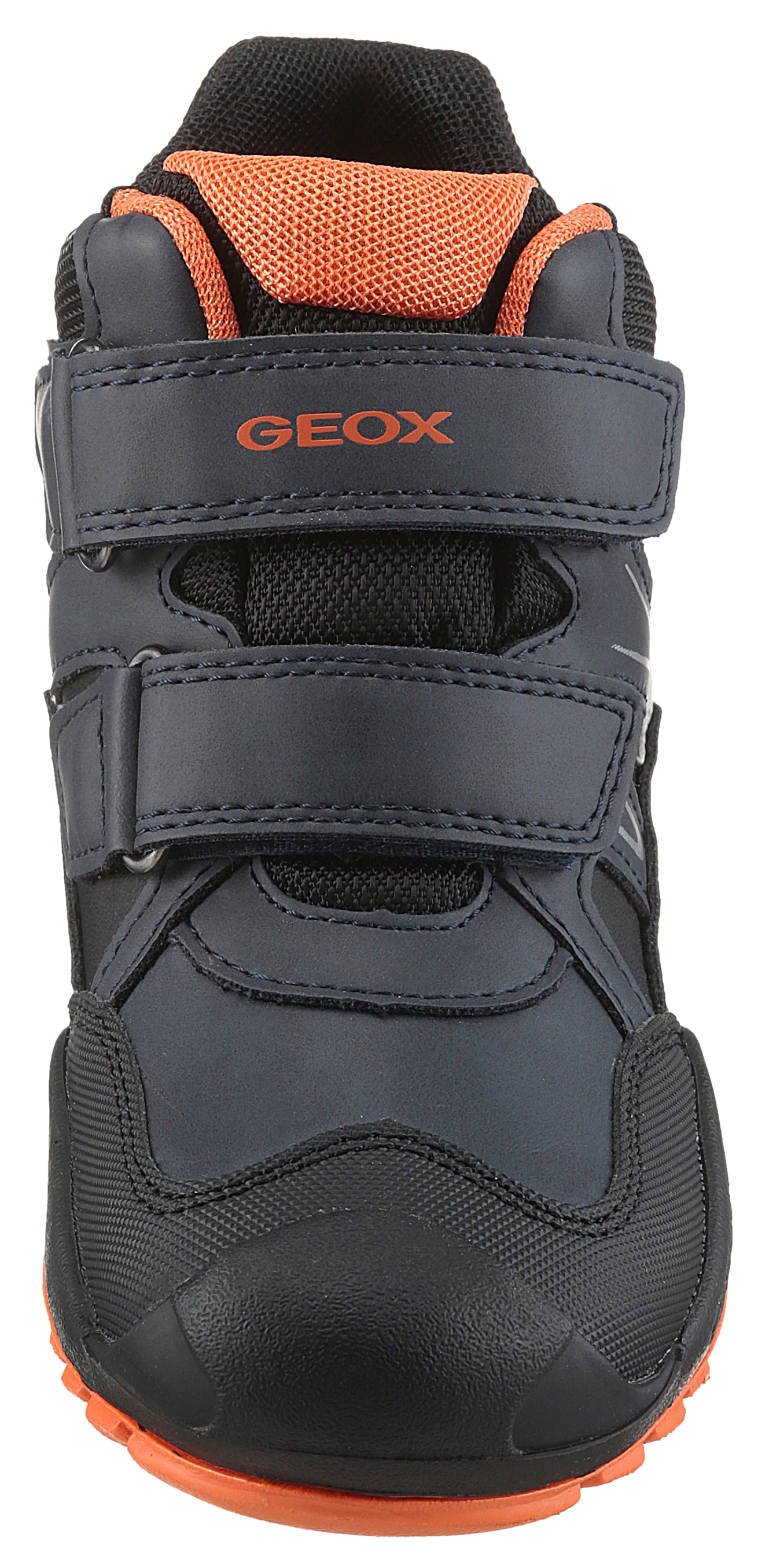 Geox Winterstiefel »J NEW SAVAGE BOY B ABX«, Klettstiefel, Babystiefel Snowboots mit Reflektoren