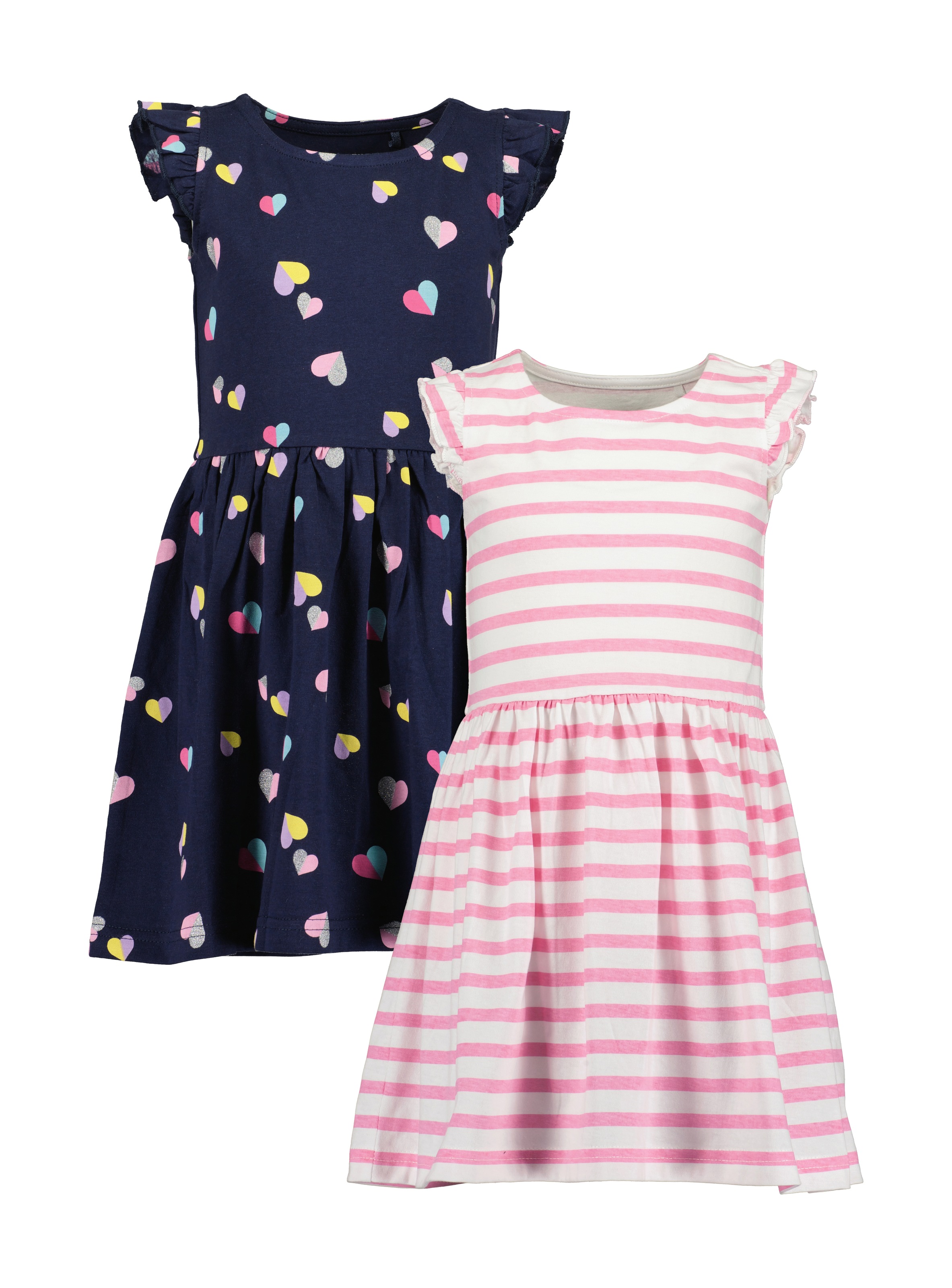 BLUE SEVEN Sweatkleid WEISS + ULTRAMARIN 128 - N-Gr N-Gr 128 Bequemes Shirtkleid von BLUE SEVEN