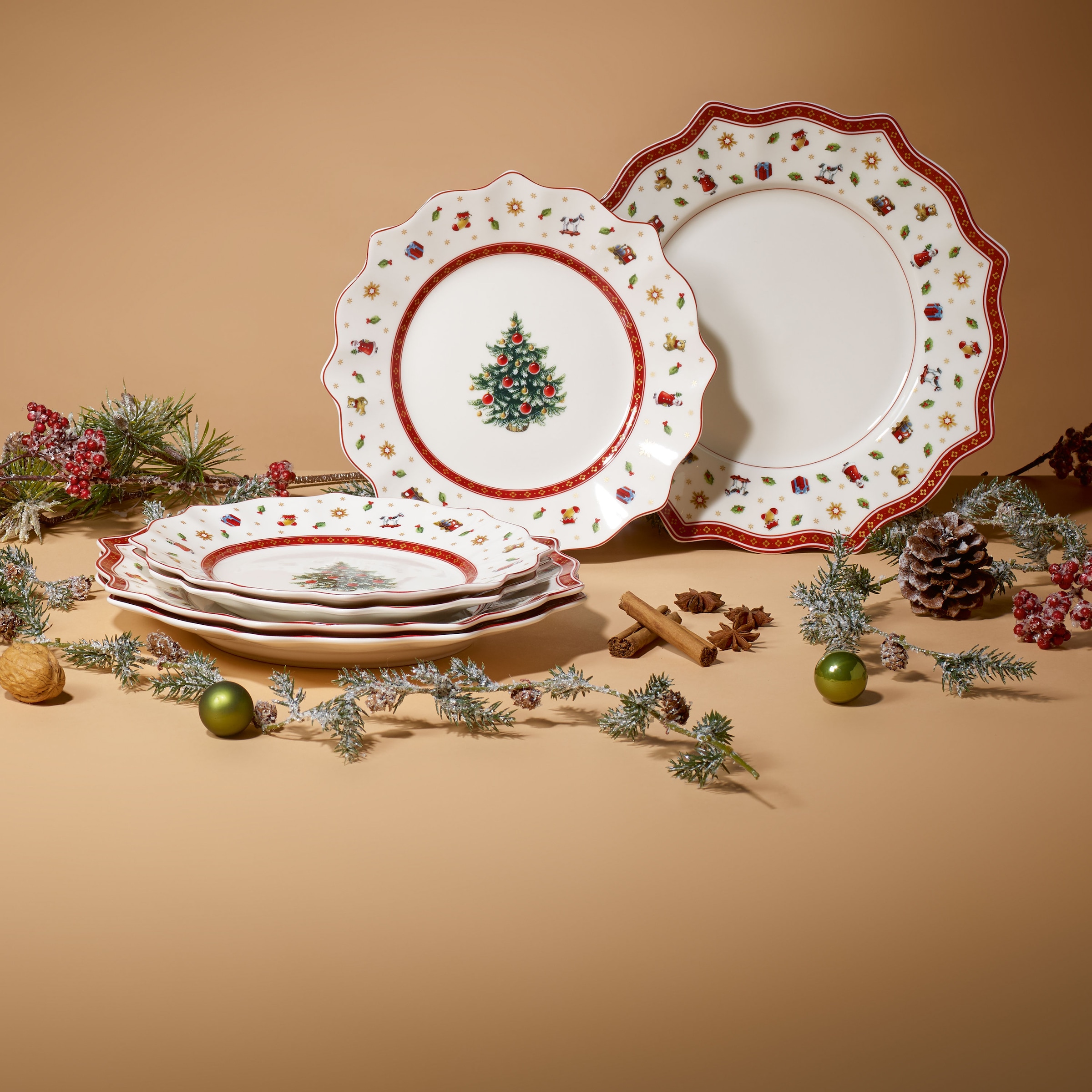 Villeroy & Boch Teller-Set »Toy's Delight Teller Set, 8-tlg.« Mikrowellensicher