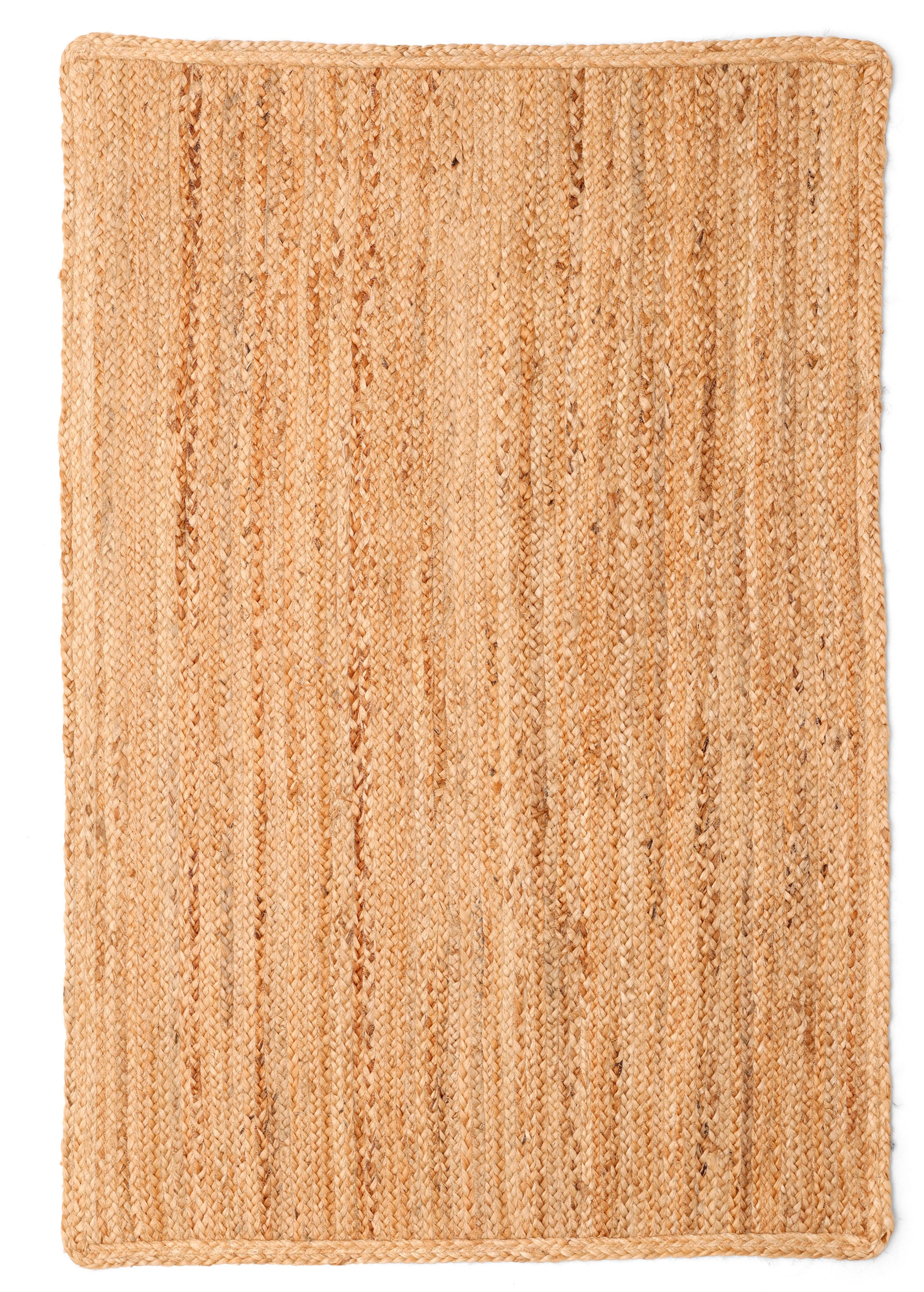 Myflair Möbel & Accessoires Teppich »Lola«, rechteckig, 10 mm Höhe, Juteteppich, Wendeteppich, handgeflochten, 100% Naturfaser, Boho-Style
