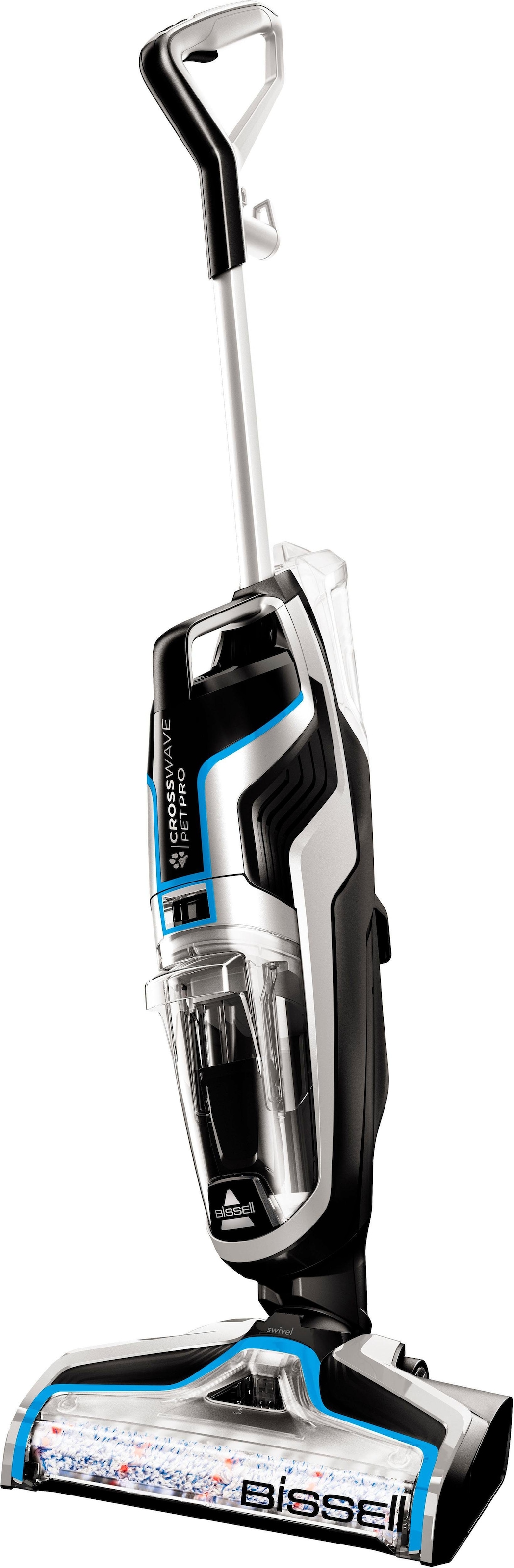 Bissell Nass-Trocken-Sauger »2225N, CrossWave Pet Pro, Haustieraufsatz, Dual-Tank« Mehrflächenreiniger für Hartböden & Teppich, saugen, wischen, trocknen
