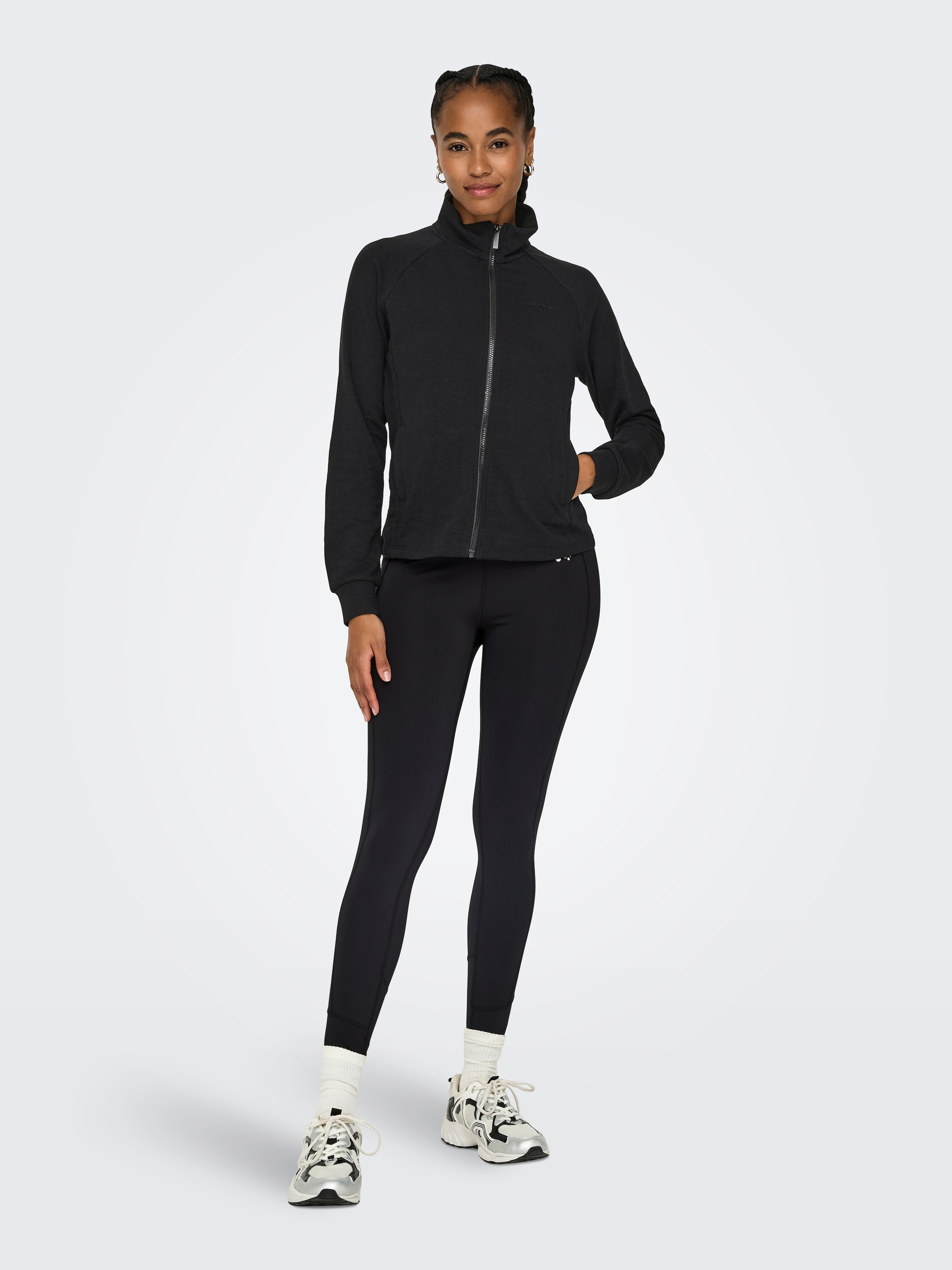 ONLY Play Sweatjacke »ONPMELINA LS HN ZIP SWT NOOS«