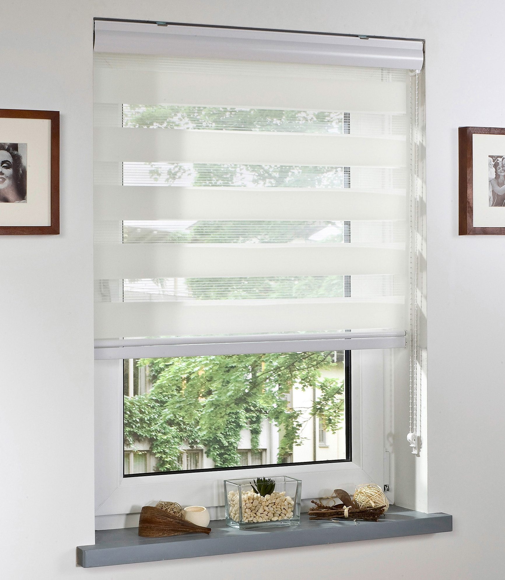 Liedeco Doppelrollo »Duo-Rollo mit Blende«, Lichtschutz