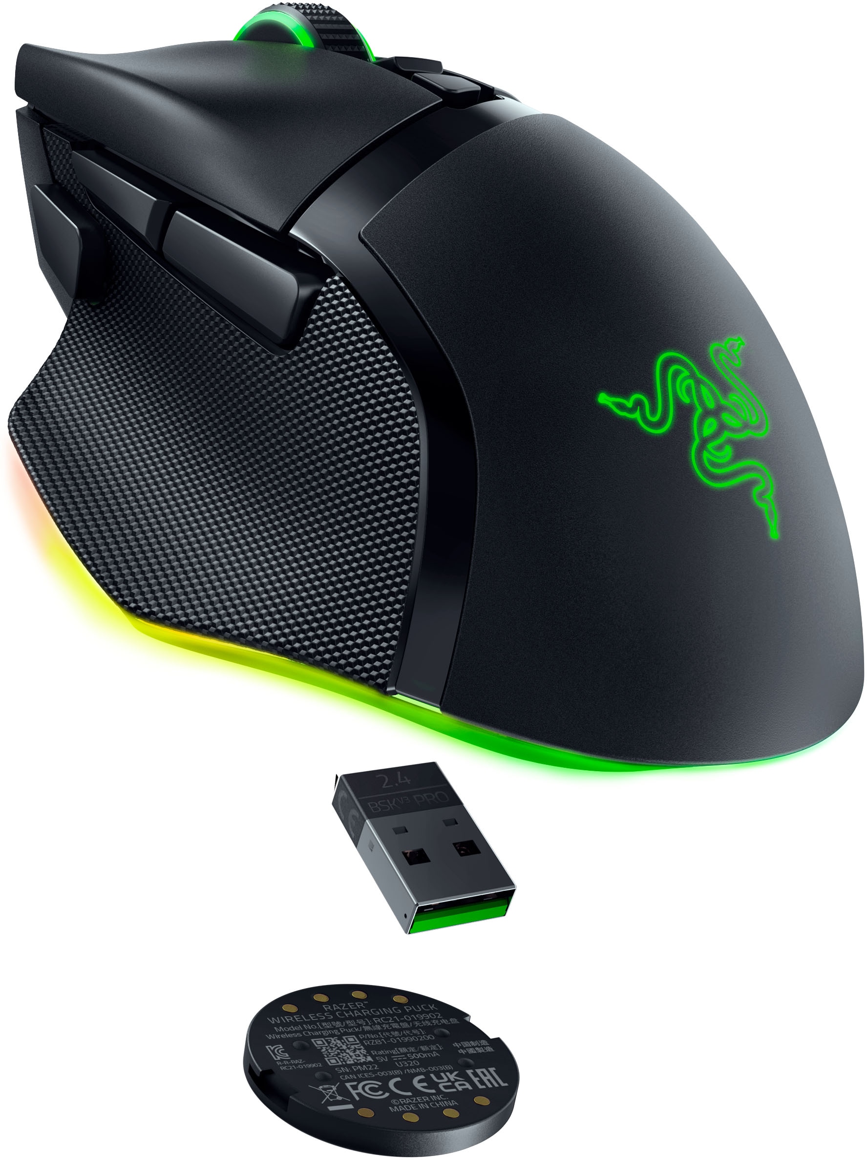 Gaming-Maus »Basilisk V3 Pro 35K«, Bluetooth