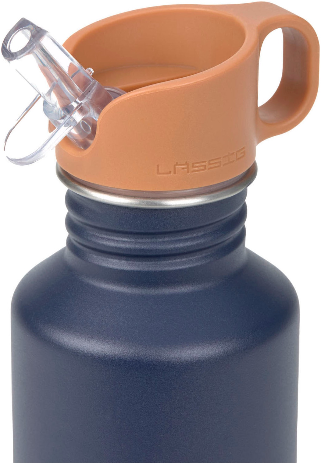 LÄSSIG Trinkflasche »Little Gang, Smile, navy«, inkl. Sportverschluss