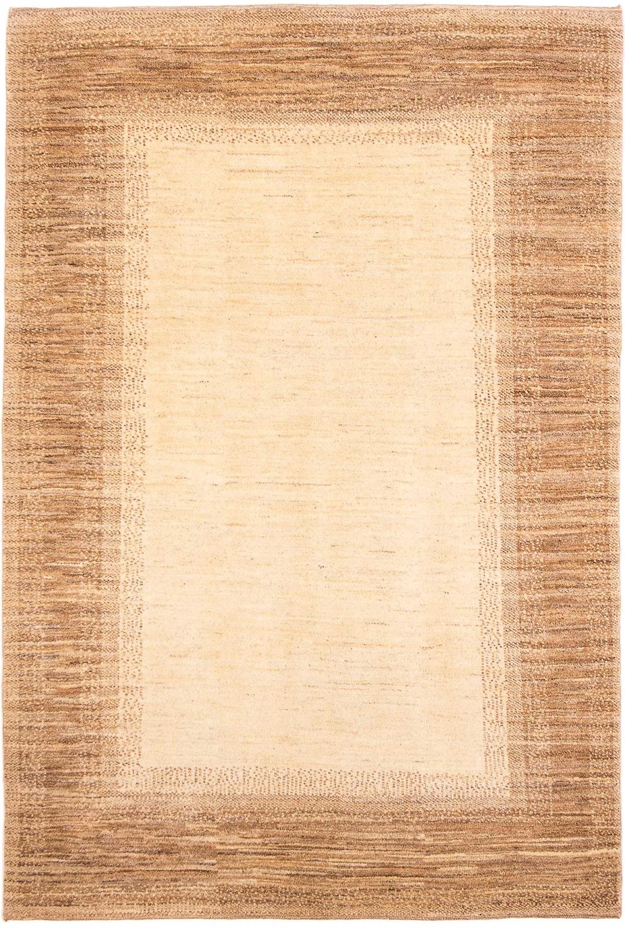 morgenland Wollteppich »Gabbeh - Perser - 209 x 146 cm - beige«, rechteckig günstig online kaufen