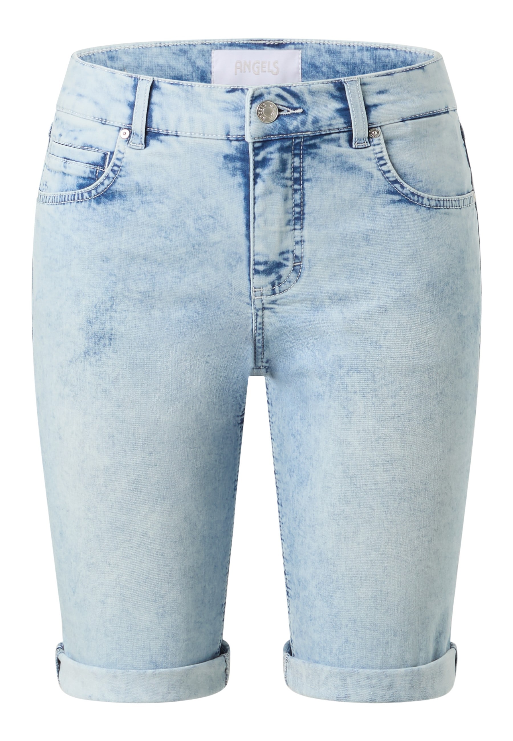 ANGELS Bermudas »BERMUDA TURN UP«  5-Pocket-Jeansbermuda mit Aufschlag und Stretch